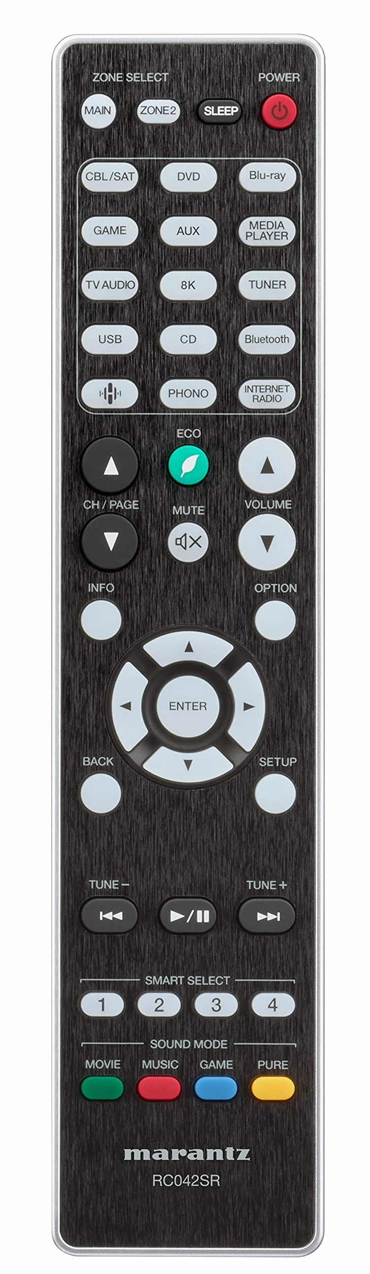 MARANTZ - Amplituner kina domowego SR5015 z 8K - - Czarny
