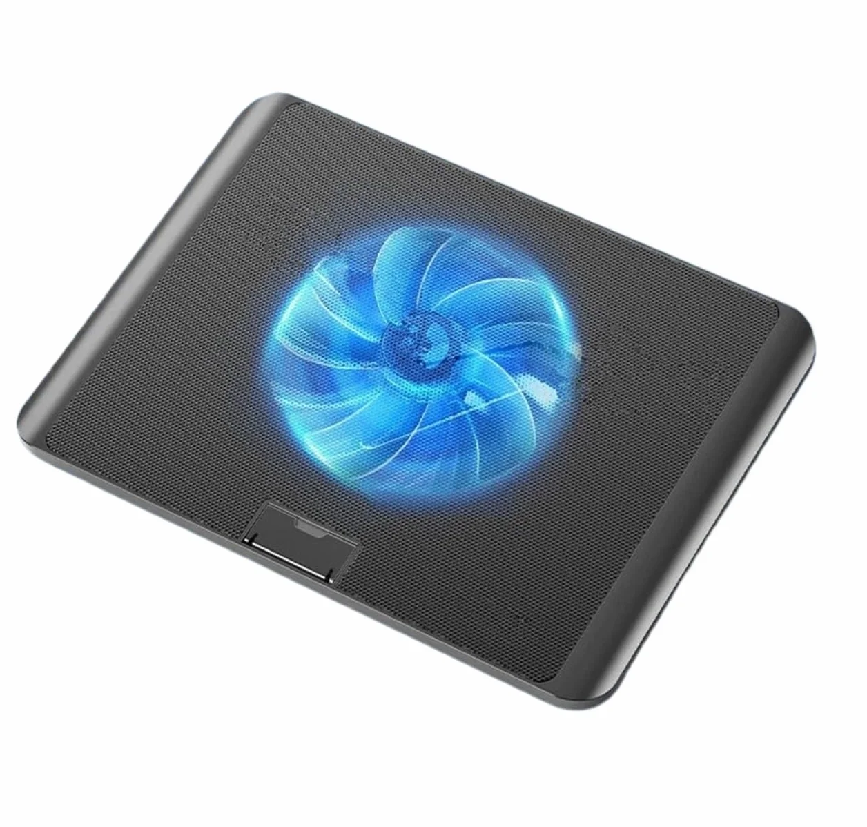wentylator chłodzący do laptopa Oświetlenie RGB Podkładka chłodząca do laptopa Dwa wentylatory 3200 obr./min Cicha chłodnica Chłodzenie laptopa do gier 11-17 cali podstawka pod laptopa(One Fan)