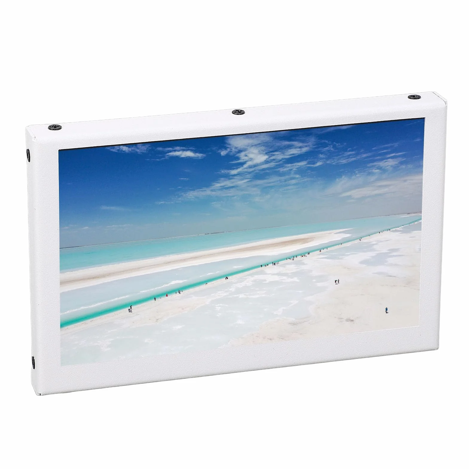 5,0-calowy Ekran Mini IPS z Dwoma Głośnikami, Obudowa ze Stopu Aluminium, Zewnętrzny Monitor 800x480 do Laptopa, Komputera PC, Telewizora, Kompatybilny z Pi, Debian, 10