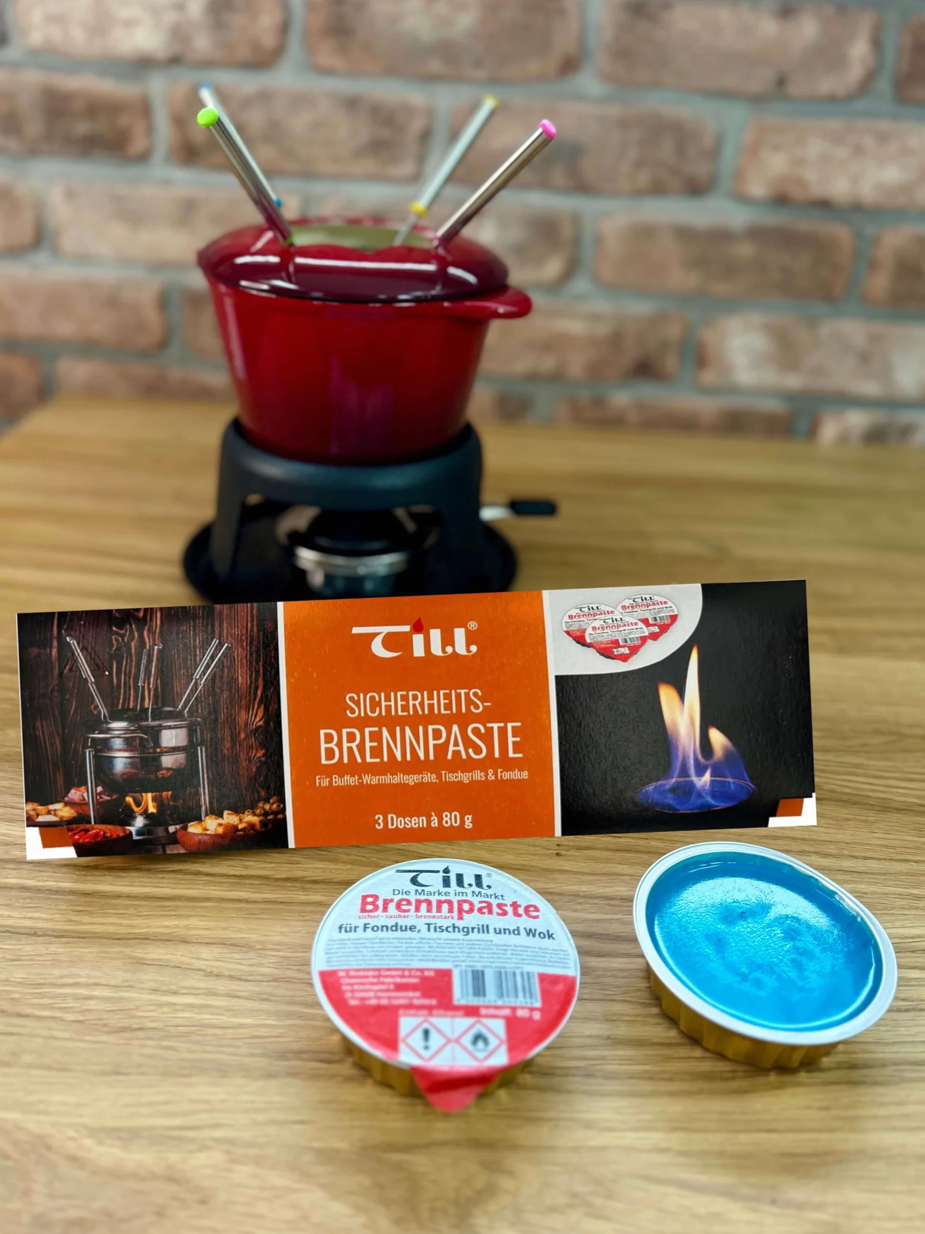 Żele do fondue Till Brennpaste