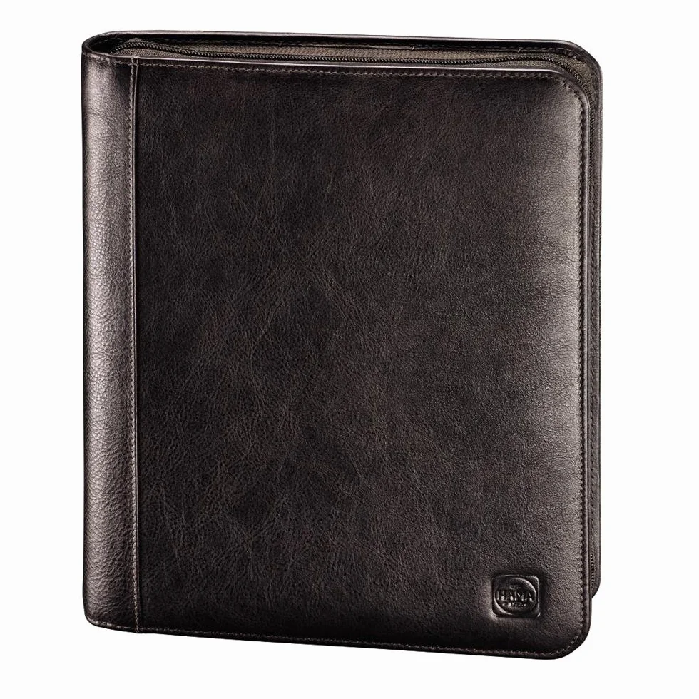 HAMA Skórzany organizer z etui na tablet Tuesday Amsterdam ciemnobrązowy