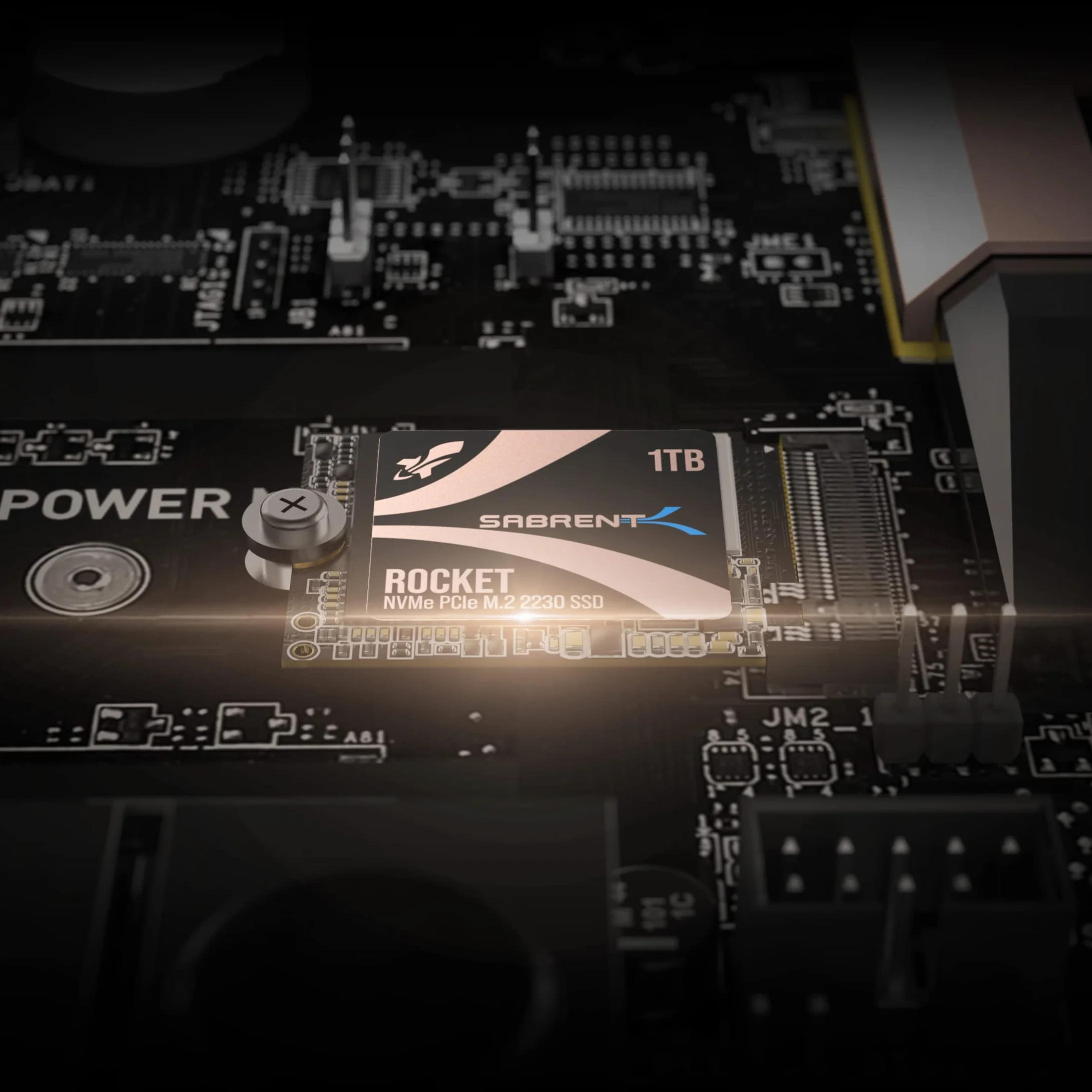 Sabrent Rocket SB-2130-1TB Dysk Ssd, Czarny, 1 TB