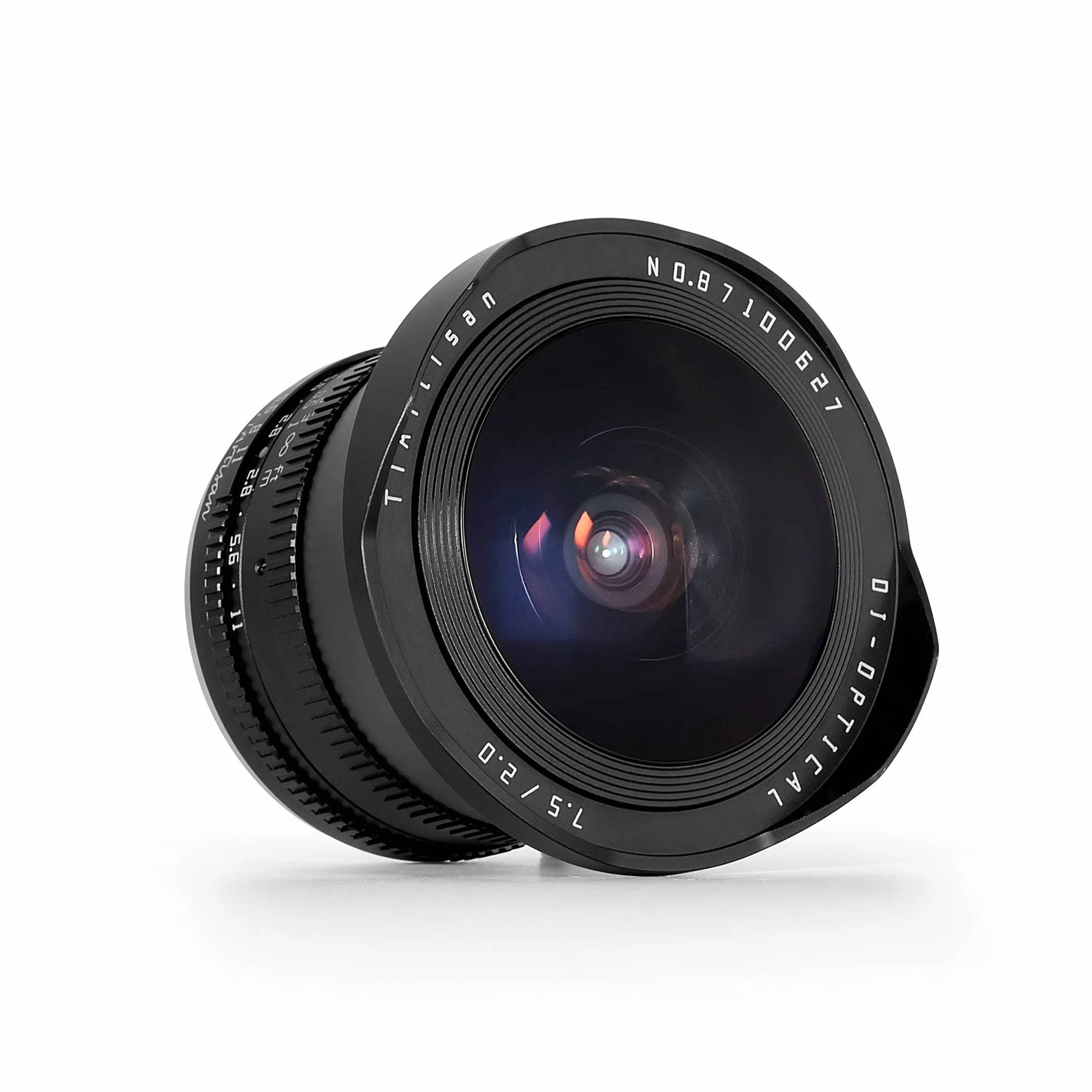 TTARTISAN 7,5mm F2.0 APS-C Obiektyw typu rybie oko z ręcznym ustawianiem ostrości do mocowania Sony E (Bez filtra ND)
