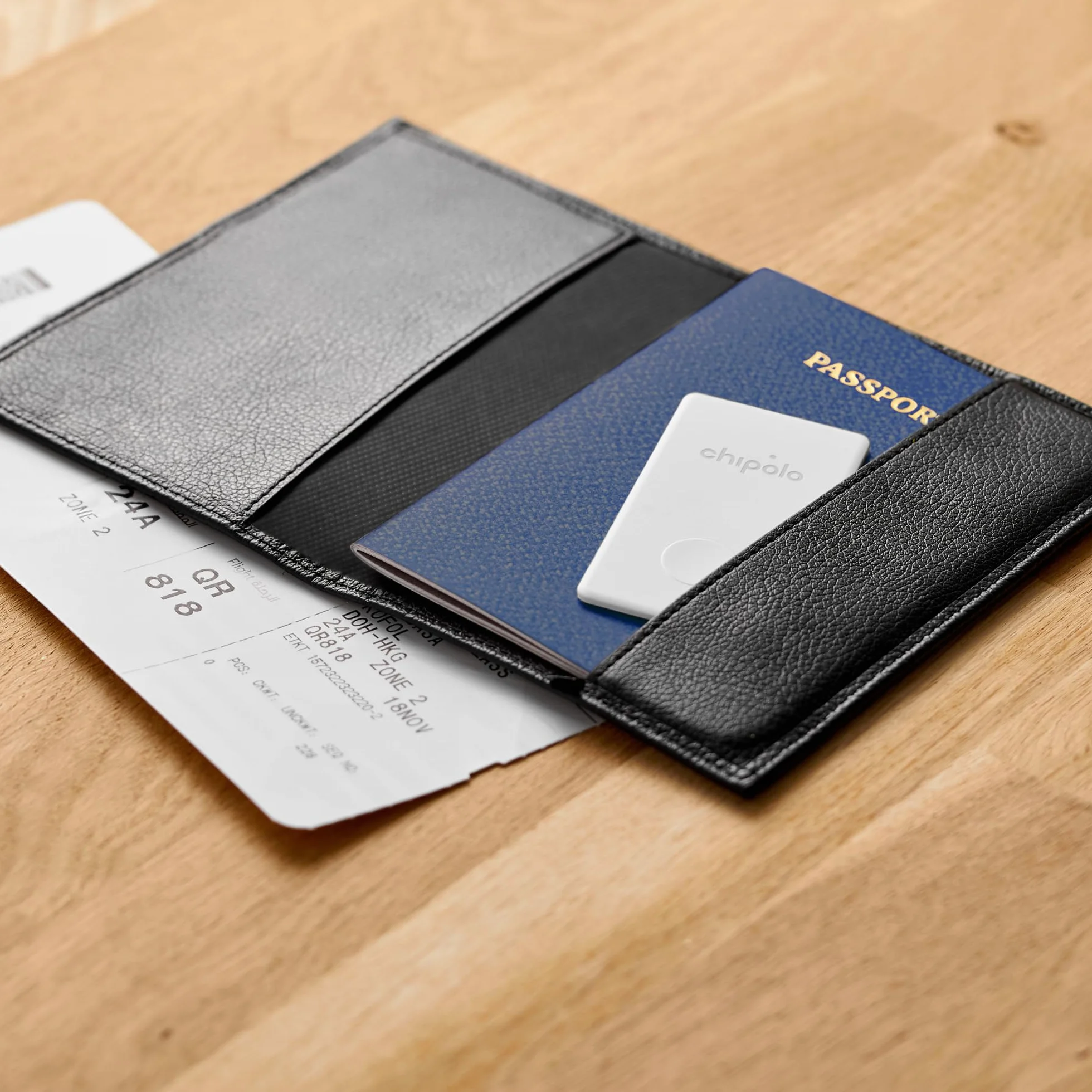 Chipolo CARD - 1 opakowanie - Wyszukiwarka portfela, Bluetooth Tracker do portfela, Bezpłatne funkcje Premium, Współpracuje z aplikacją Chipolo (kompatybilną z iOS i Androidem) BIAŁY