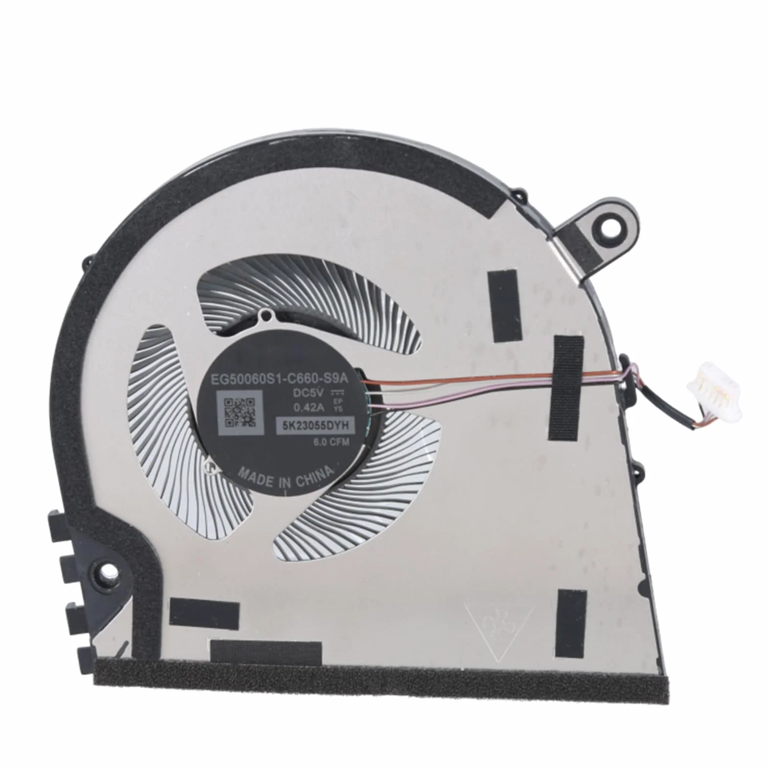 Wentylator procesora DC5V 0,45 A 4-pinowy 4-przewodowy laptop wentylator chłodzący procesora do 7440 7640 2023 13. notebooka grzejniki chłodziarki do laptopa