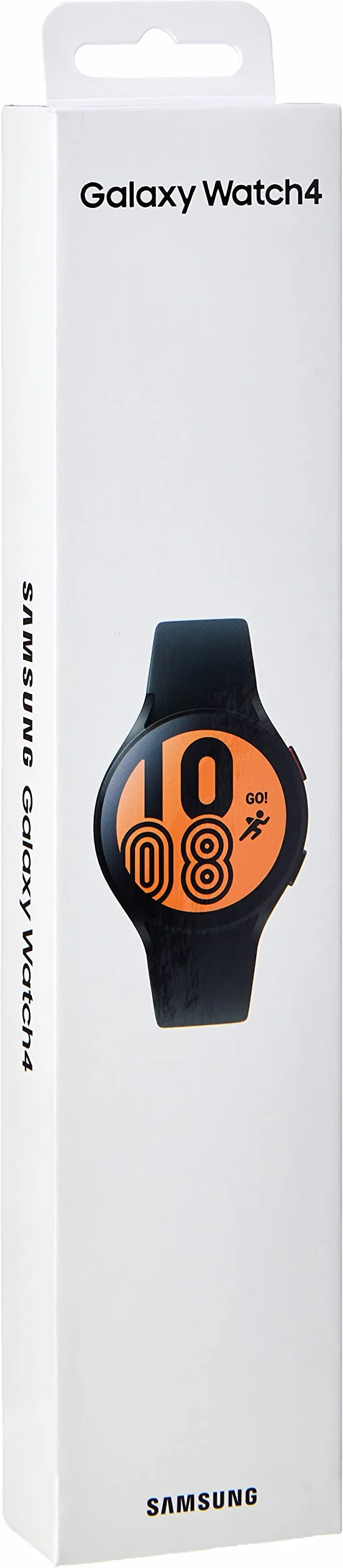 Samsung Galaxy Watch 4-44mm - czarny - inteligentny zegarek z opaską sportową - czarny - wyświetlacz 3,46 cm (1,36")