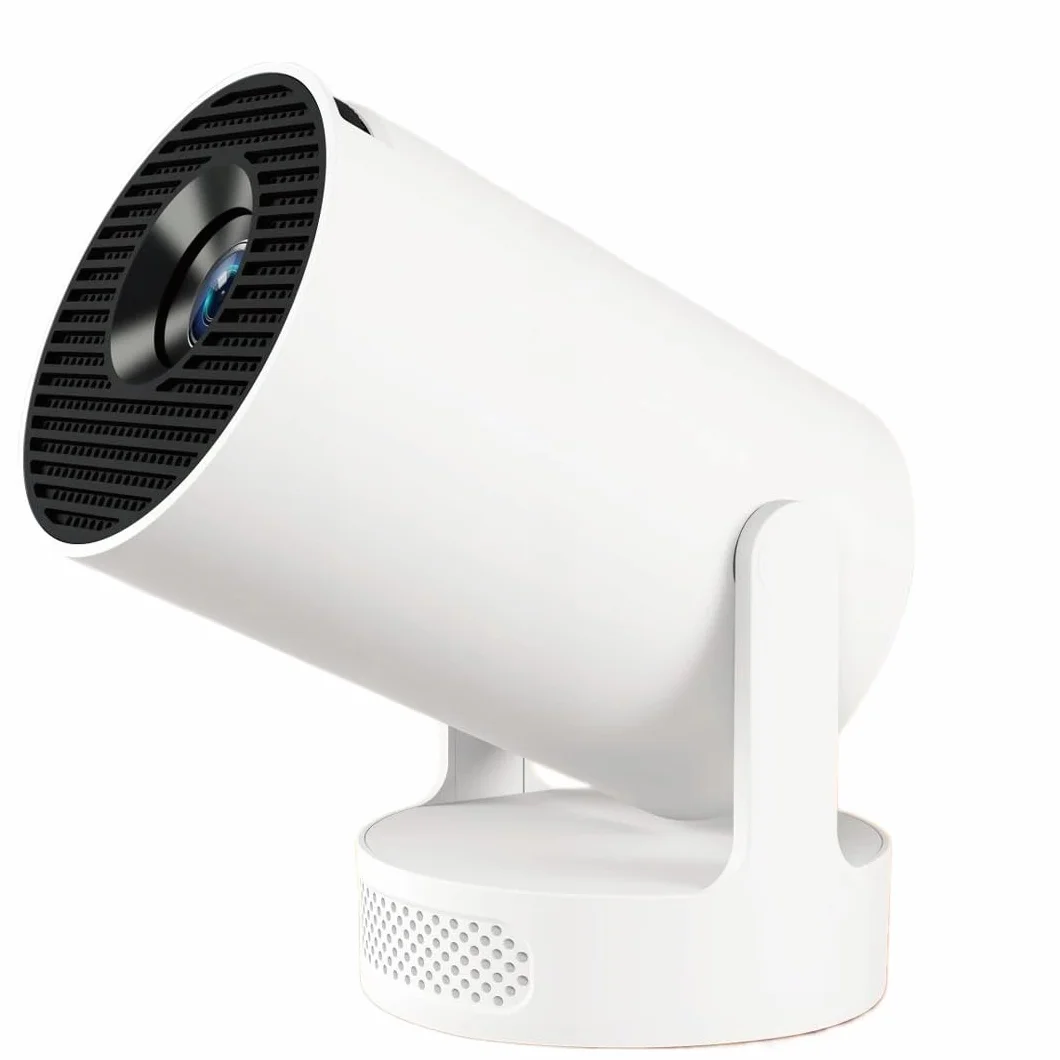 CIRON HY300 Ultra Projektor Multimedialny Android 14 WiFi 6 Bluetooth 5.4 LED 170 ANSI HD 720P Auto Keystone ScreenCast Kino Domowe Mini Smart Projektor HDMI USB Rzutnik do Oglądania Filmów Seriali