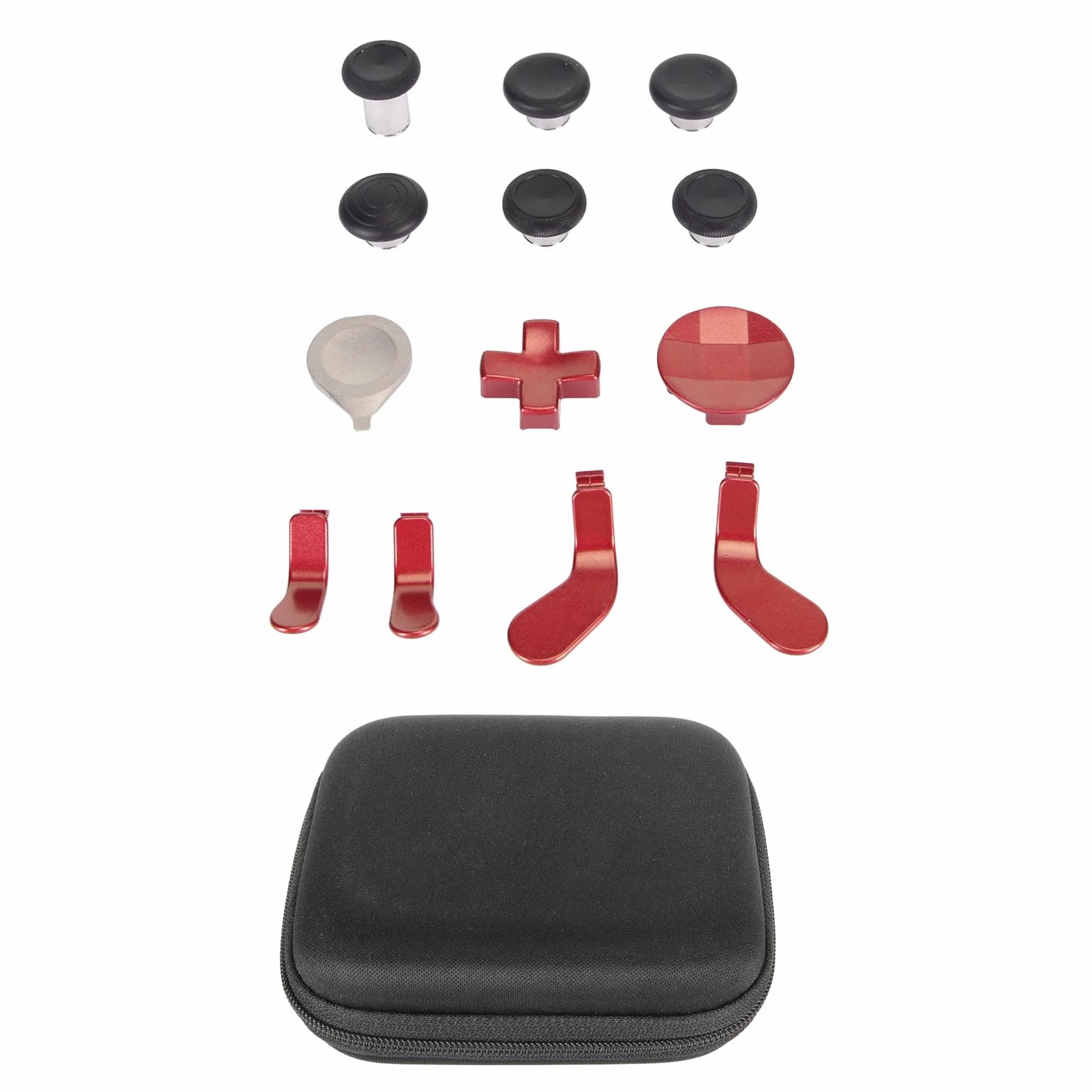 Zestaw Metalowych Drążków dla One Series 2, 13 W 1 Wymiennych Drążków z 6 Wymiennymi Magnetycznymi Joystickami, 4 Łopatki, 2 Pady Kierunkowe, 1 Narzędzie do Regulacji