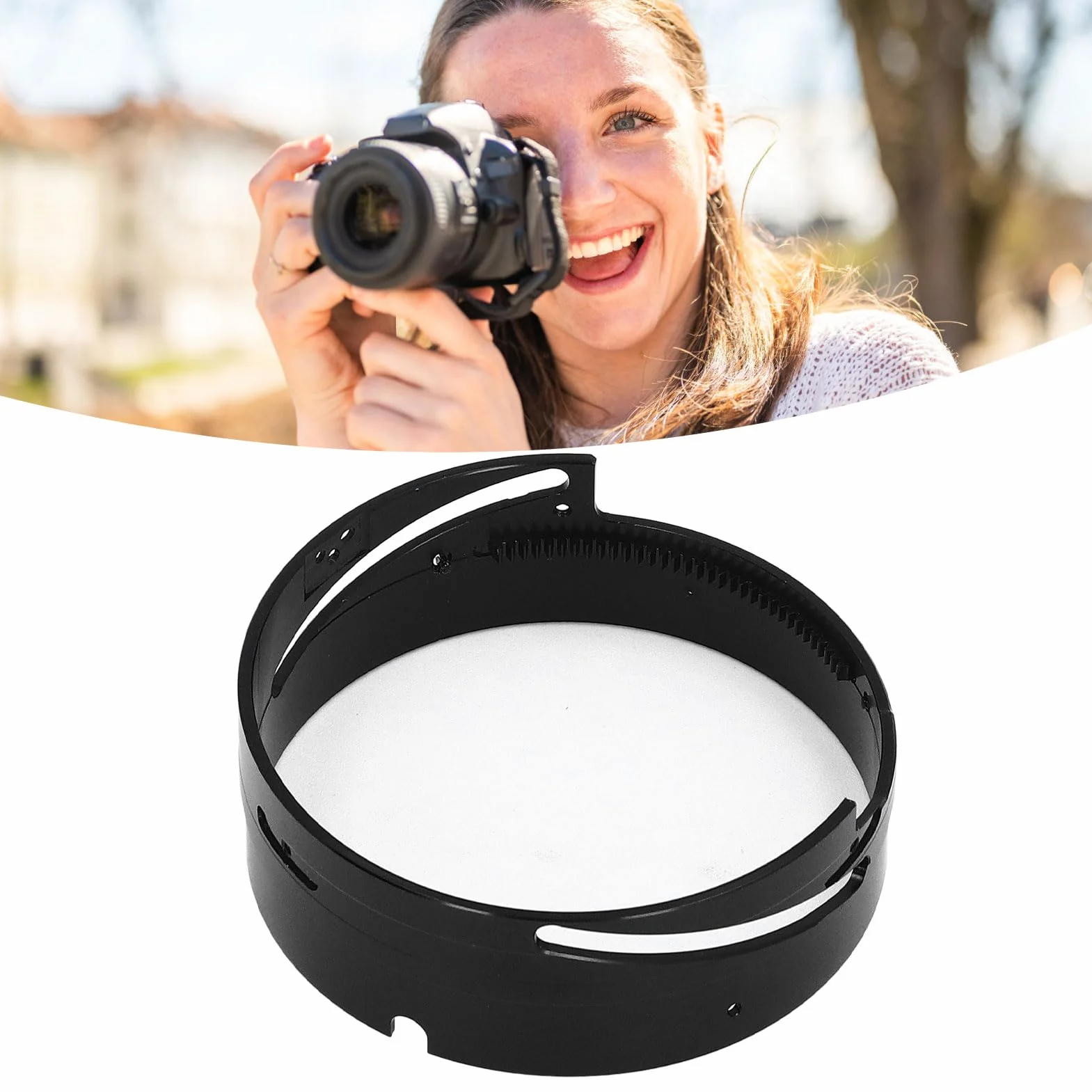 Pierścień Zębaty Tubusu Obiektywu Tubus Ostrości, Tubus Ogniskowania Obiektywu 50 1,4 Focus, Tubus Tulei Pierścienia Zębatego do Obiektywu 50 Mm F1,4 USM Wymiana Obiektywu Część