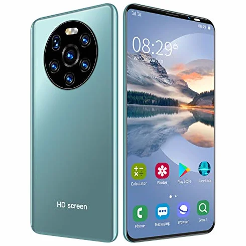 Odblokowany telefon komórkowy Mate40 Pro,dla Androida 6 5,45 cala HD Full Screen Dual SIM 3G Smartphone,dwurdzeniowy procesor,1GB+8GB,bateria 2200mAh,podwójne kamery,rozpoznawanie twarzy(Zielony)
