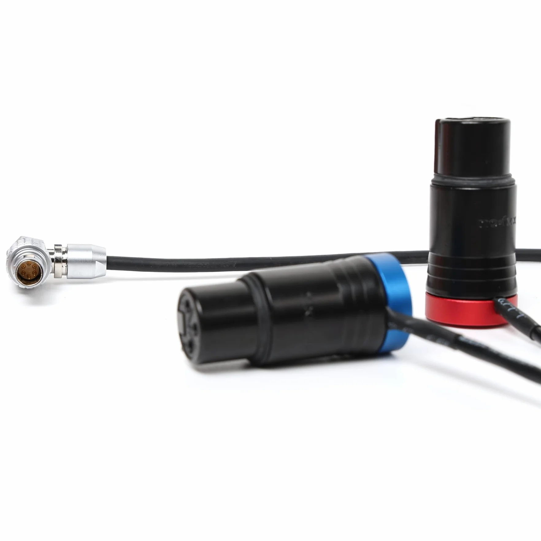 HangTon Kabel audio do kamery ARRI Alexa 35, mini LF, przedwzmacniacz, urządzenia dźwiękowe, rejestrator, kątowy lemo-type 6-pinowy do podwójnego niskoprofilowego XLR 3-pinowy żeński, 60 cm