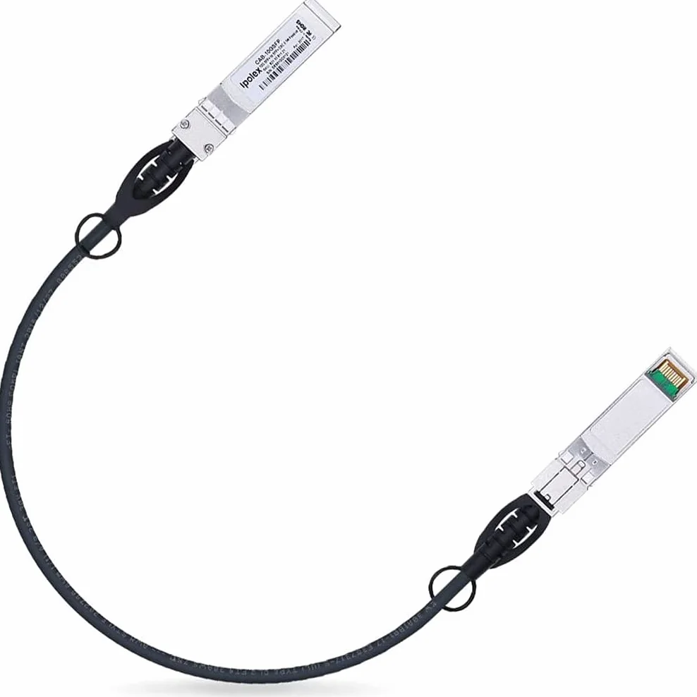 ipolex Kabel SFP+ DAC 0,3 m 10 Gb/s pasywne miedziany Twinax do Cisco Ubiquiti D-Link