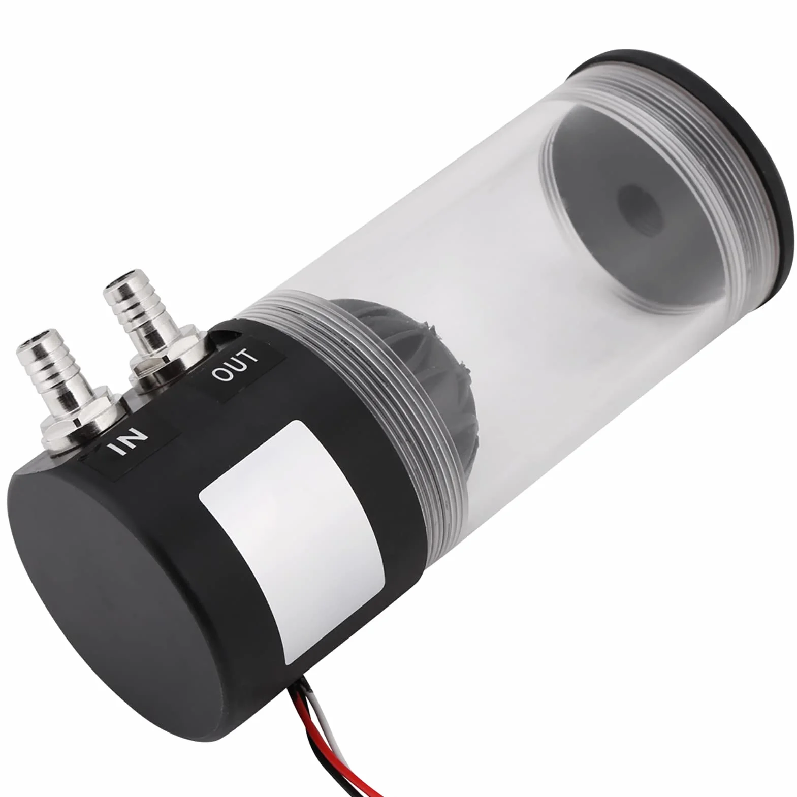 Pompa chłodząca wodą procesora do zbiornika 500 l/h, 10 W, prąd stały 12 V, zintegrowany system chłodzenia cieczą z wtyczką 3-pinową, bardzo cicha praca z 16 dB do zestawu chłodnicy PC