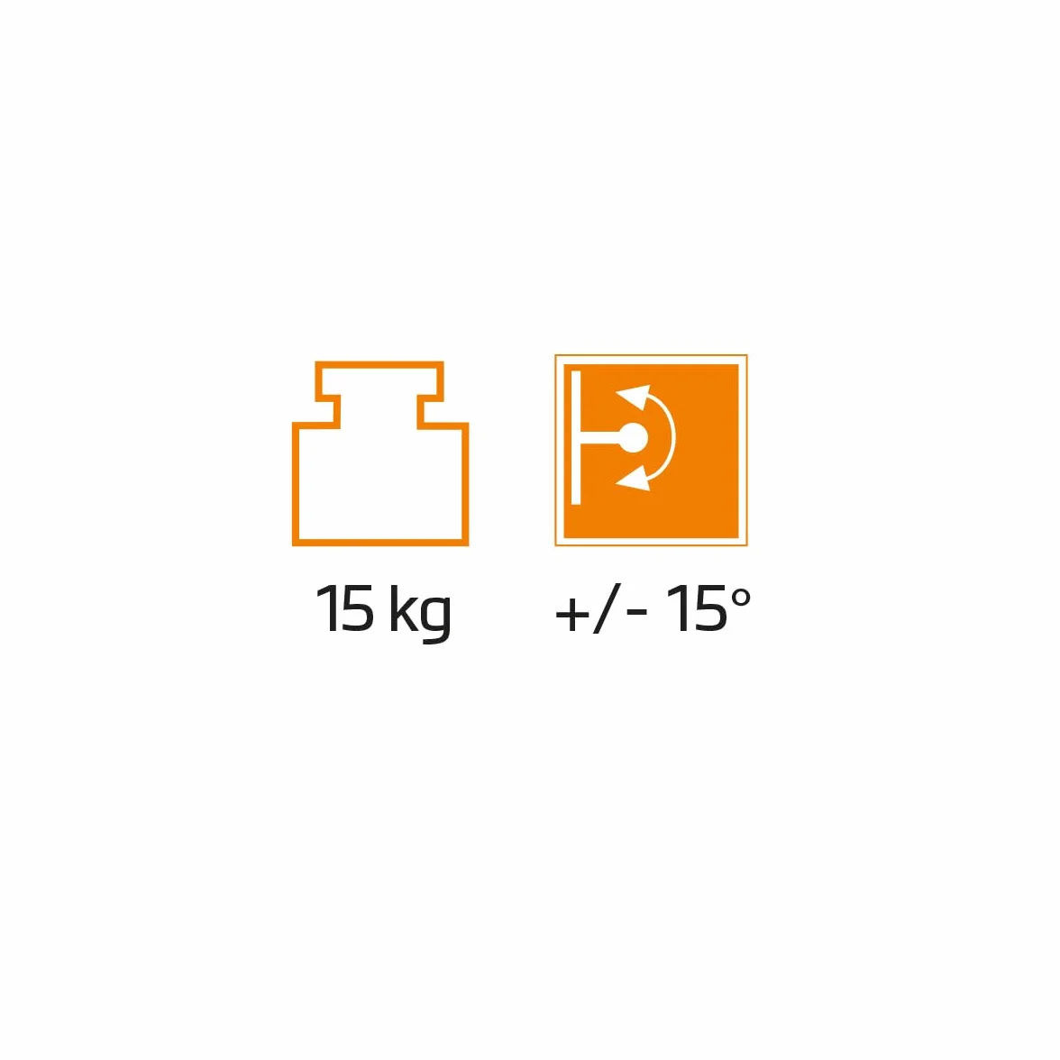 mywall HS31L uniwersalny uchwyt stołowy na głośniki stołowe, pochylony +/-15°, obciążenie do 15 kg, czarny, 2 stojaki do głośników