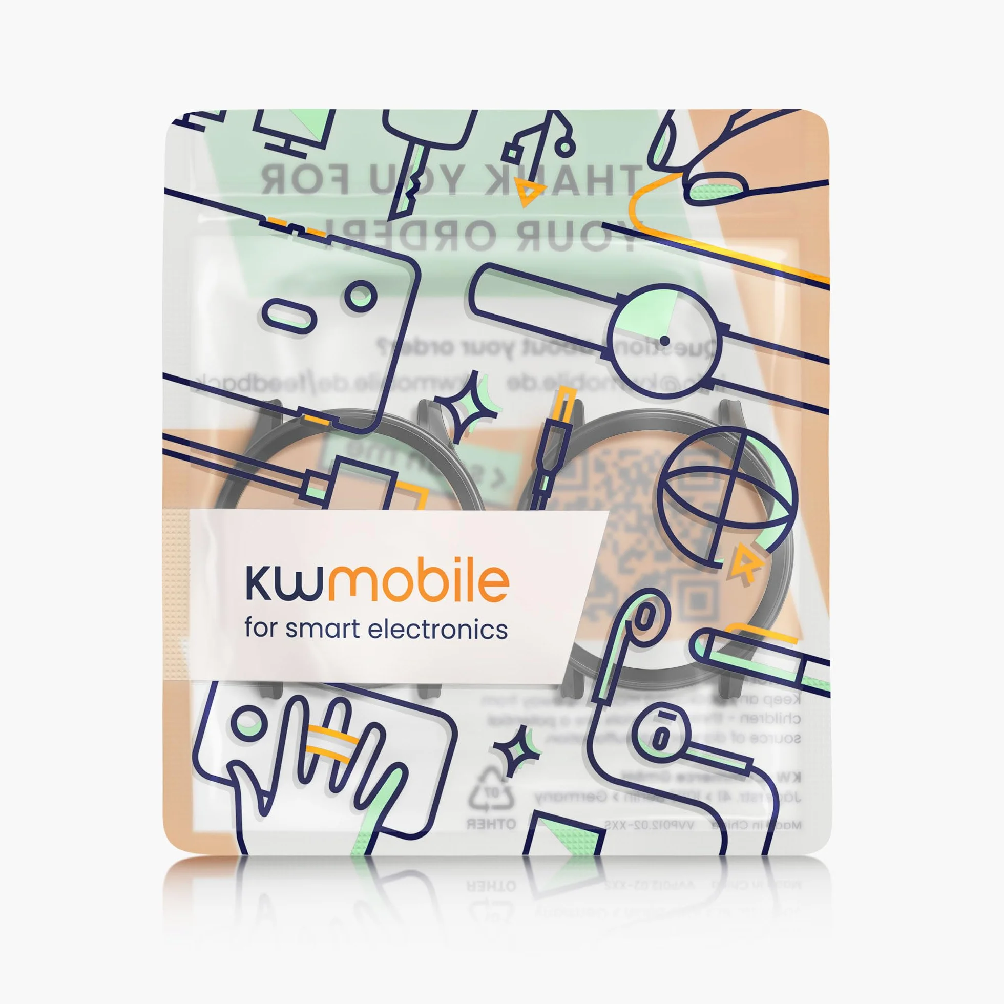 kwmobile 2 x etui kompatybilne z Garmin Forerunner 255/255 Music Case - Fullbody Fitness Tracker zestaw szklanych etui - czarne