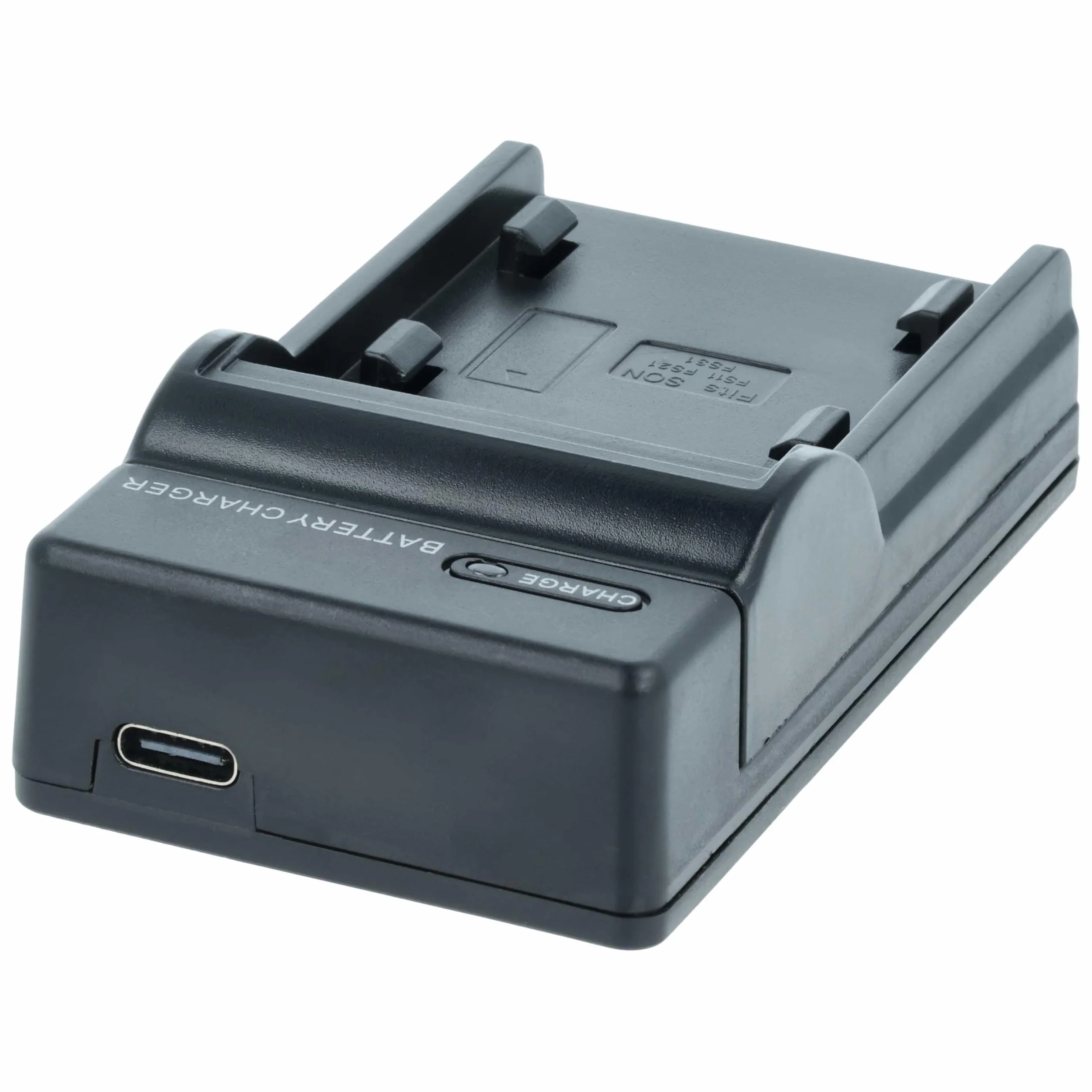 vhbw Ładowarka USB-C kompatybilna z Sony NP-FS11, NP-FS30, NP-FS22, NP-FS21, NP-FS20 do kamery - ładowarka + kabel USB-C wskaźnik ładowania