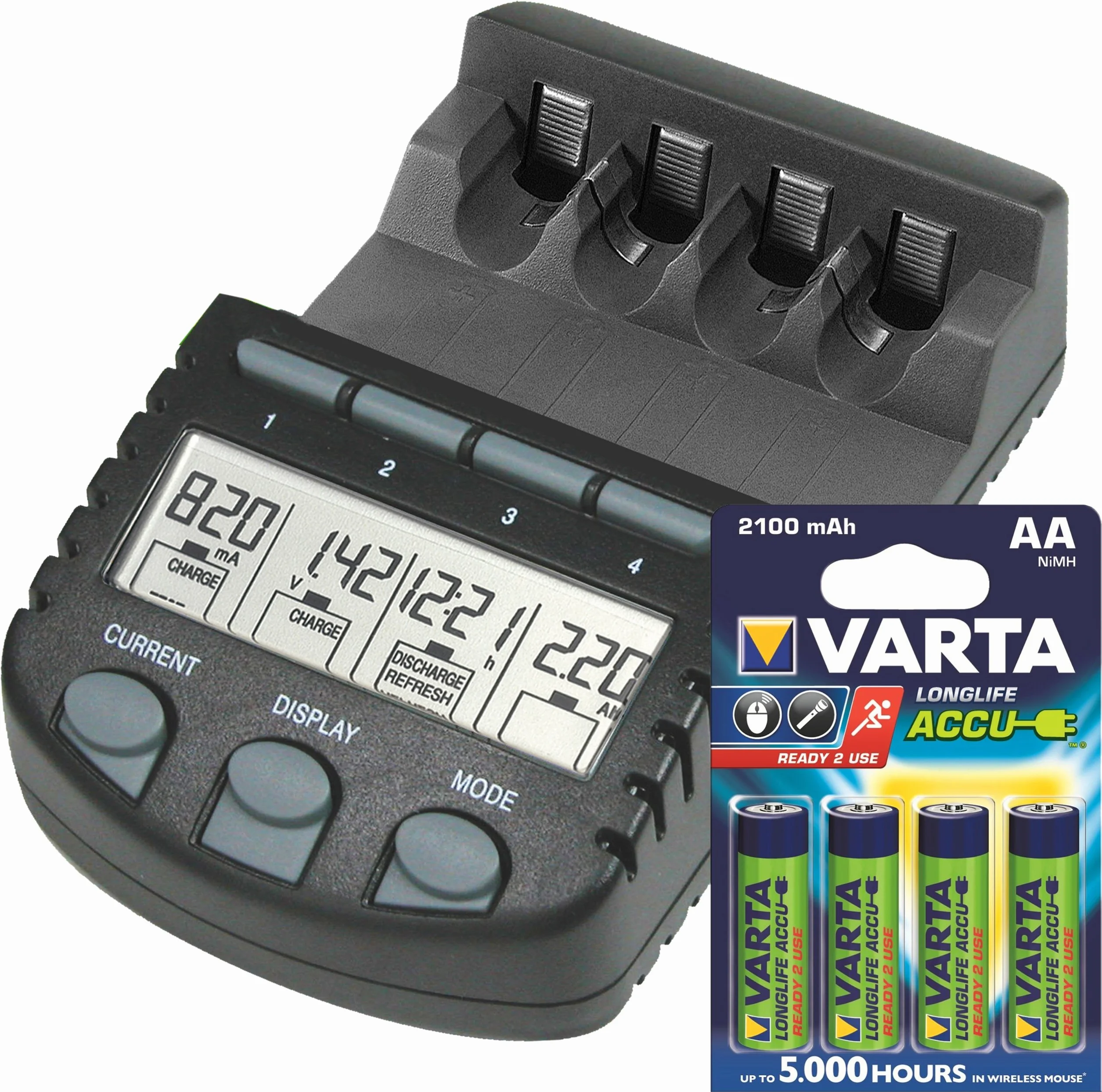 techno line BC 700 Zestaw ładowarki do V56706 czarny