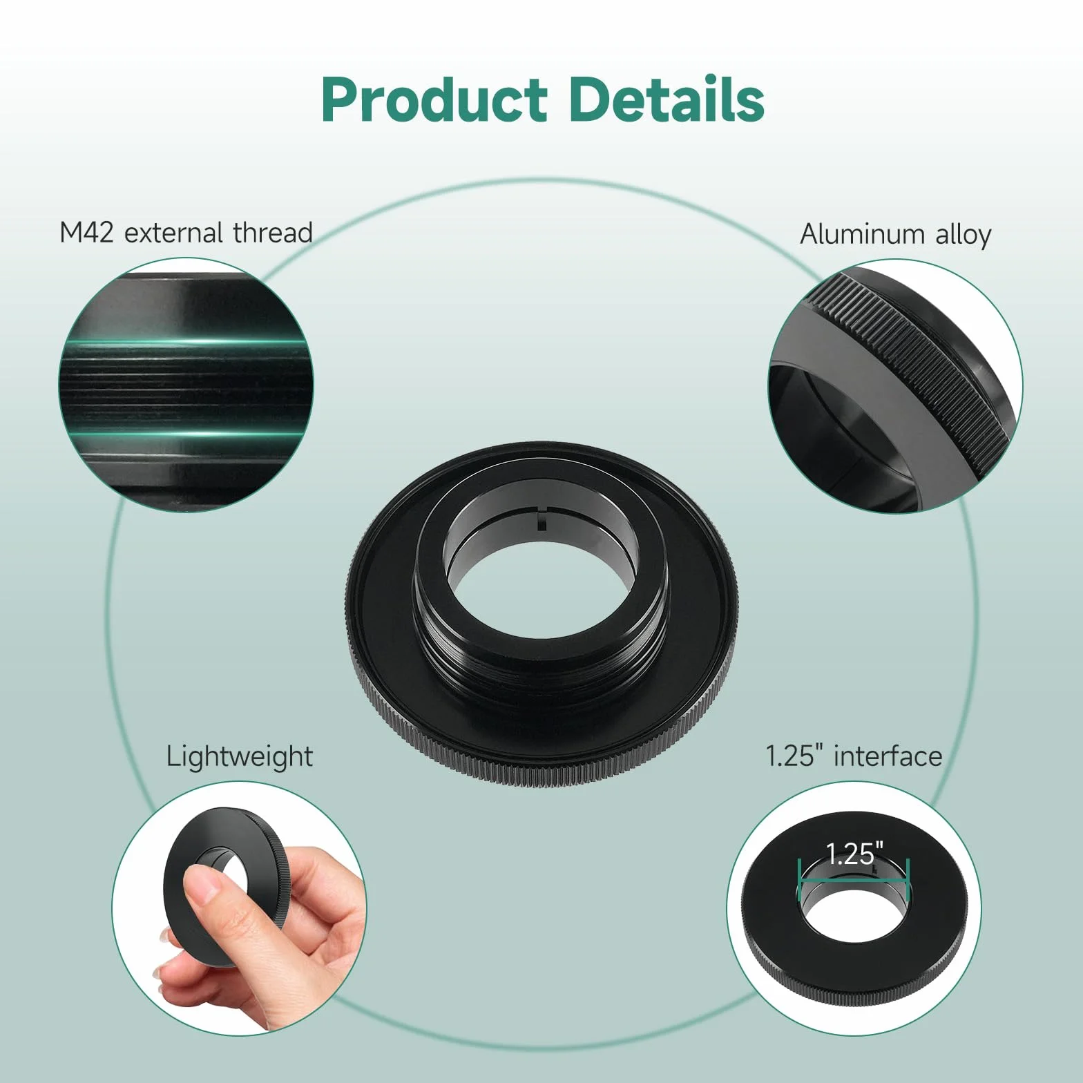 Svbony SA401 APO Luneta Obserwacyjna 25-75x100 z SC001 WiFi Kamerą Ptaków | Obiektyw ED Apochromatyczny FMC, z SC001 WiFi Kamerą, SA406 Adapterem do Aparatu, IPX6 Wodoodporny, do Fotografii