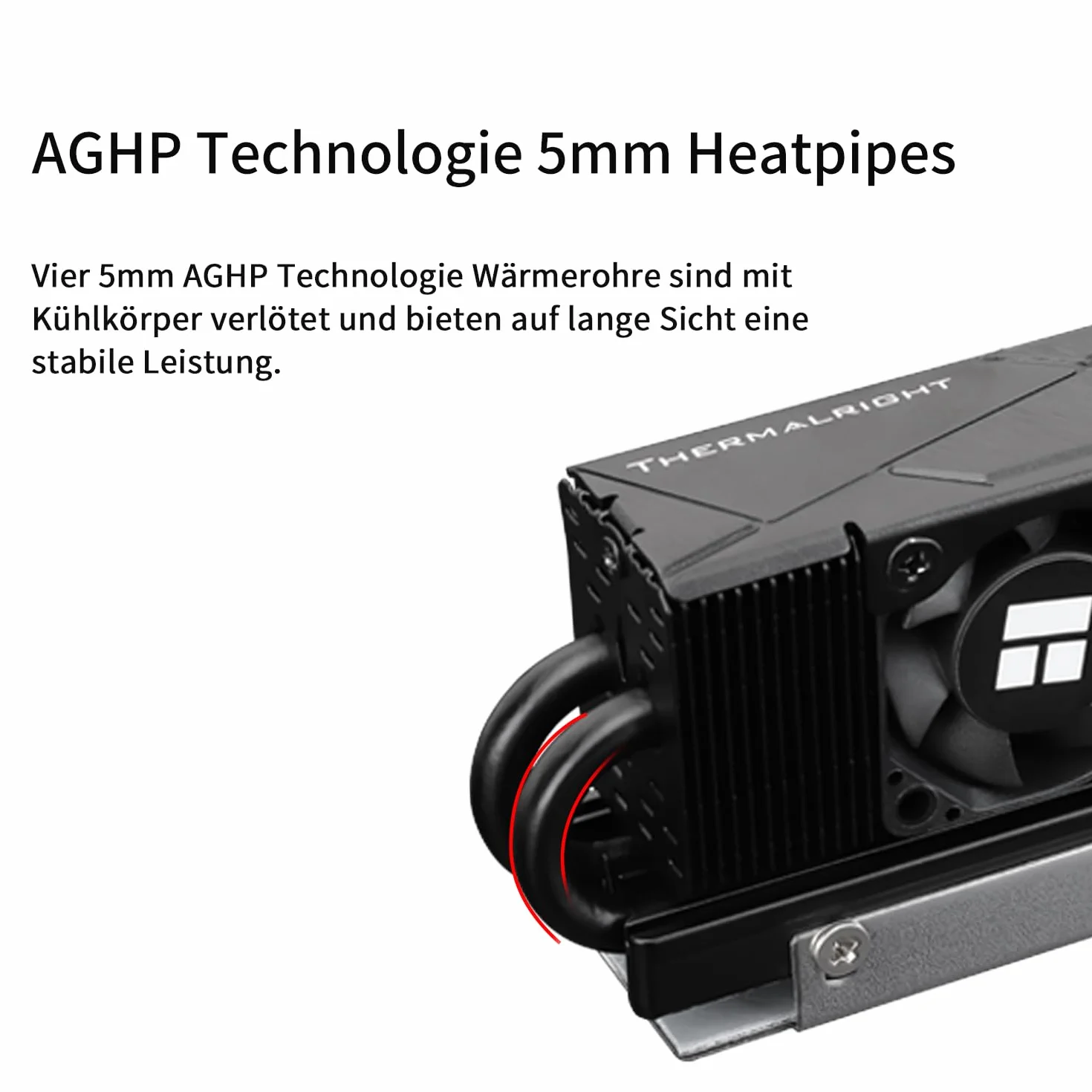 Thermalright HR10 2280 PRO Black radiator SSD, dwustronny radiator, z małym i szybkim wentylatorem PWM, podkładka termiczna do komputera i komputera SSD 2280, wysokowydajna chłodnica SSD