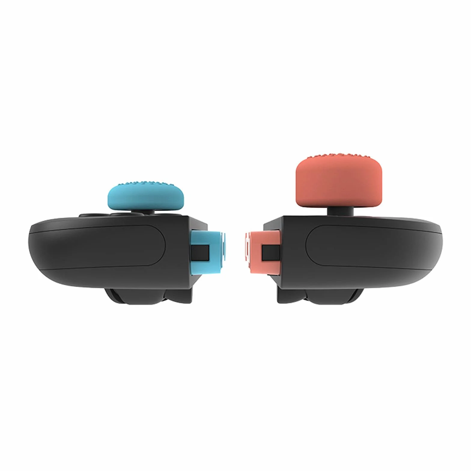 Silikonowe nakładki ochronne na kciuki do Nintendo Switch 2 Joy-Con, niebieskie/pomarańczowe/czarne, 12 sztuk