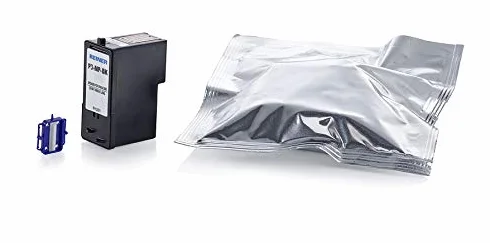 REINER Inkjet tusz do drukarki - P3-MP3-BK - czarny sprzęt do etykietowania, mobilna drukarka atramentowa i stempel elektryczny