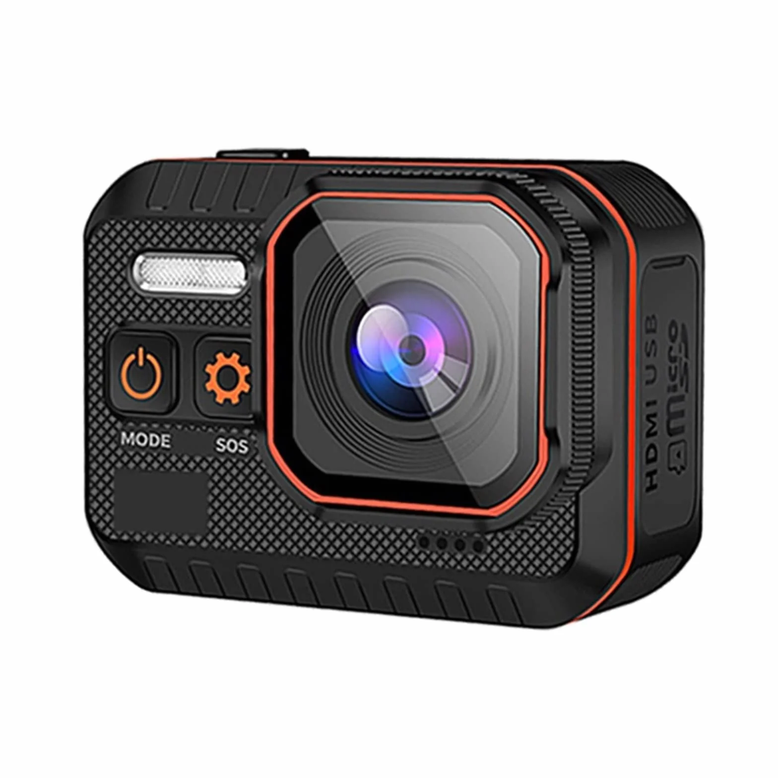 Kamera sportowa ze stabilizacją obrazu, Kamera akcji 4K 60 kl./s Zdalne sterowanie 30m Wodoodporny Szerokokątny 170° Kamera akcji Kamera na deskę rozdzielczą Go Sport Camera Pro Wysoka liczba klatek n