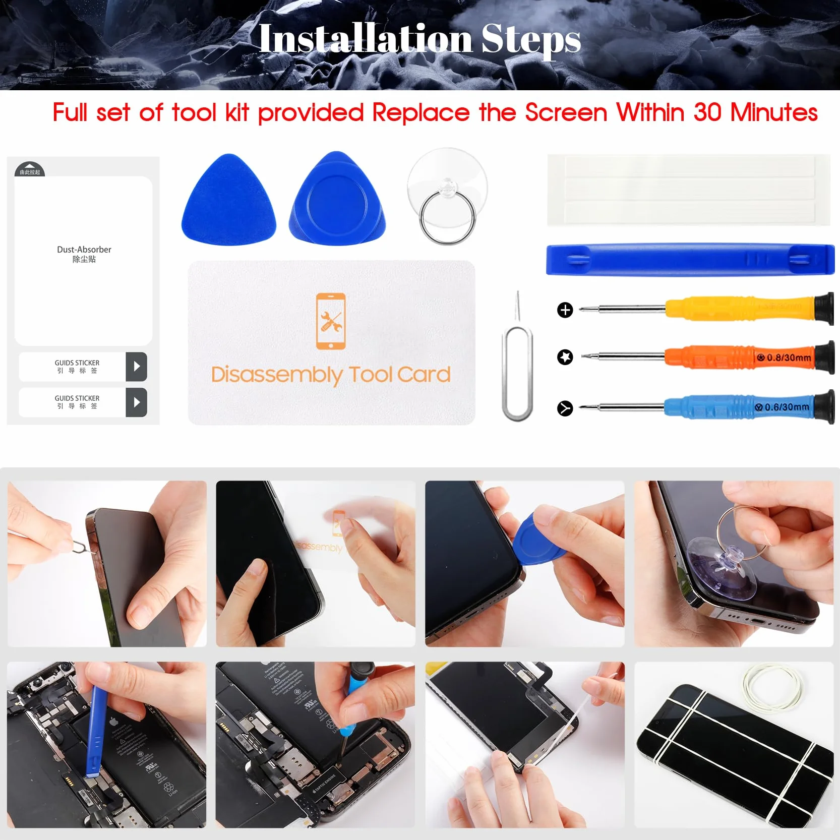 Dla Huawei Honor X6B ekran LCD zamiennik dla Huawei Honor X6B JDY-LX1 JDY-LX2 ekran dotykowy digitizer zestaw naprawczy bez ramki (czarny)