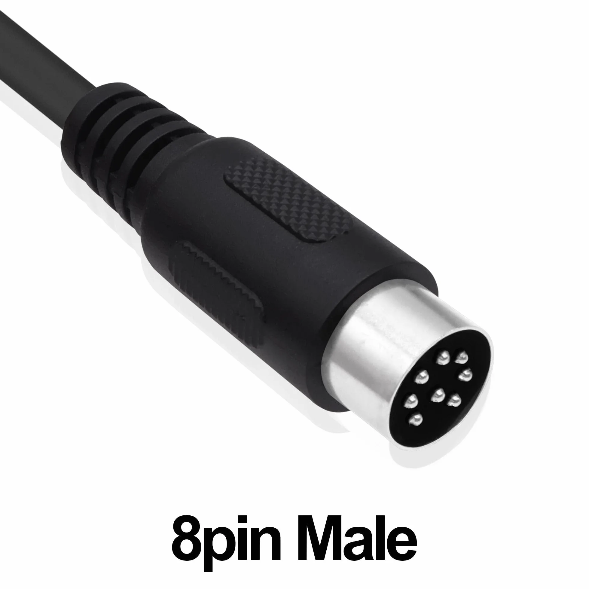 8 pinów Din do SCART kabel prowadzący do konsoli do gier 21 pin RGB SCART męski do DIN 8 pinów męski wtyk AV kabel audio video adapter kabel prowadzący do konsoli do gier, TV, monitora, 1,8 m
