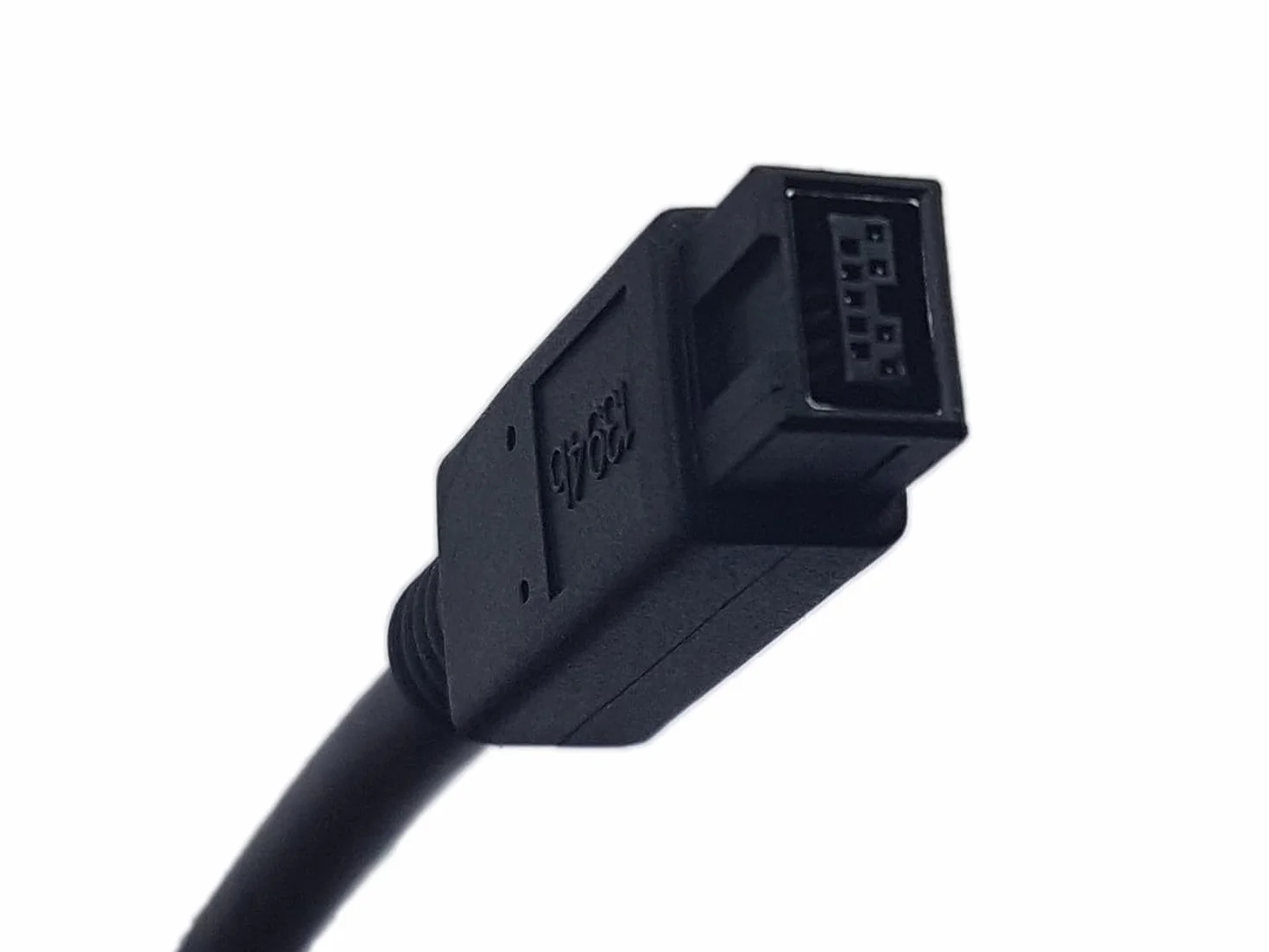 przezroczysta IEEE 1394 FireWire 800 na FireWire 400 kabel, 9-biegunowy/6-pinowy wtyczka/wtyczka (czarna)