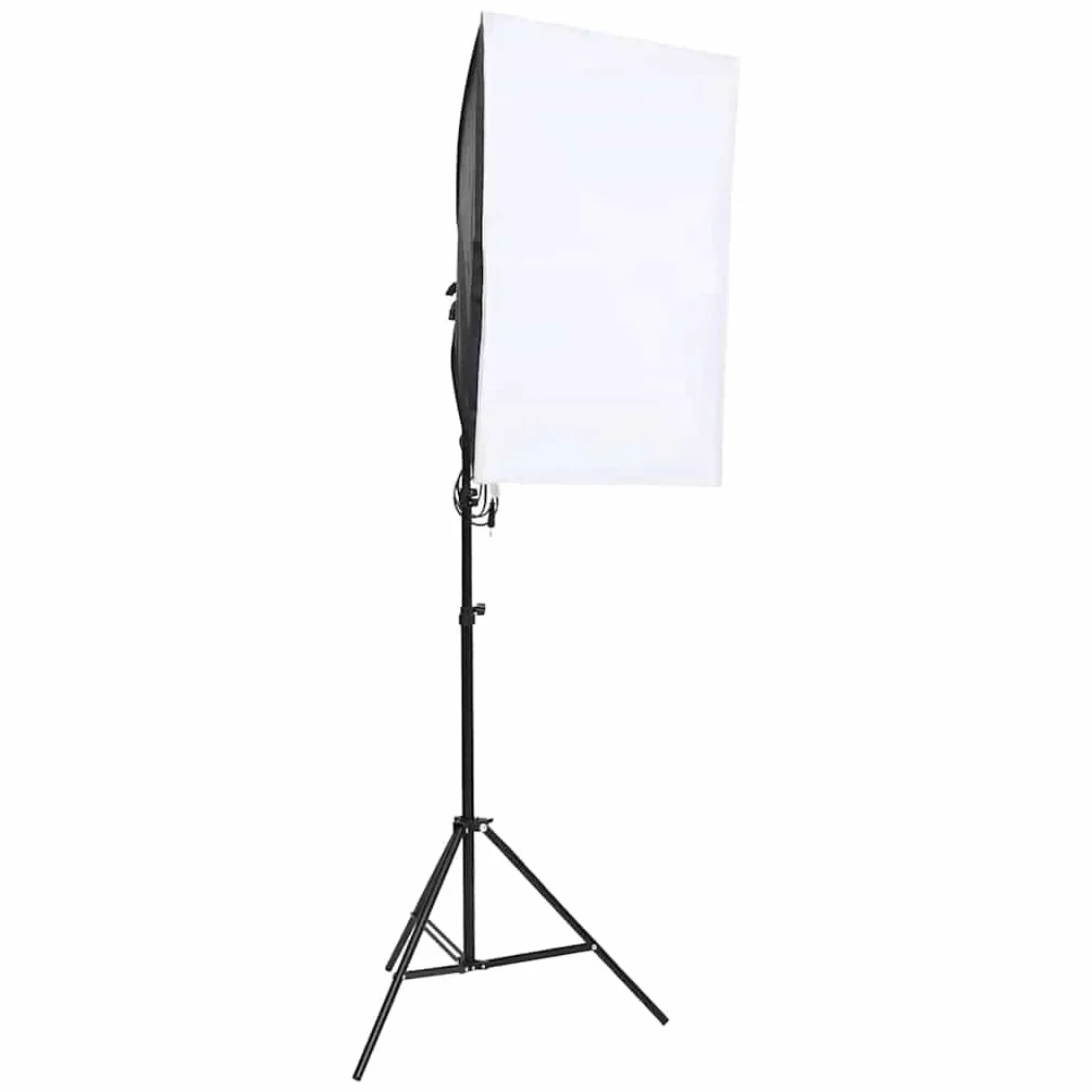 Zestaw do studia fotograficznego z oświetleniem Softbox 40 x 60 cm, tło 600 x 300 cm, reflektor 5 w 1 1 1 cm, statyw z regulacją wysokości, lampa LED do zdjęć portretowych, zdjęć produktu