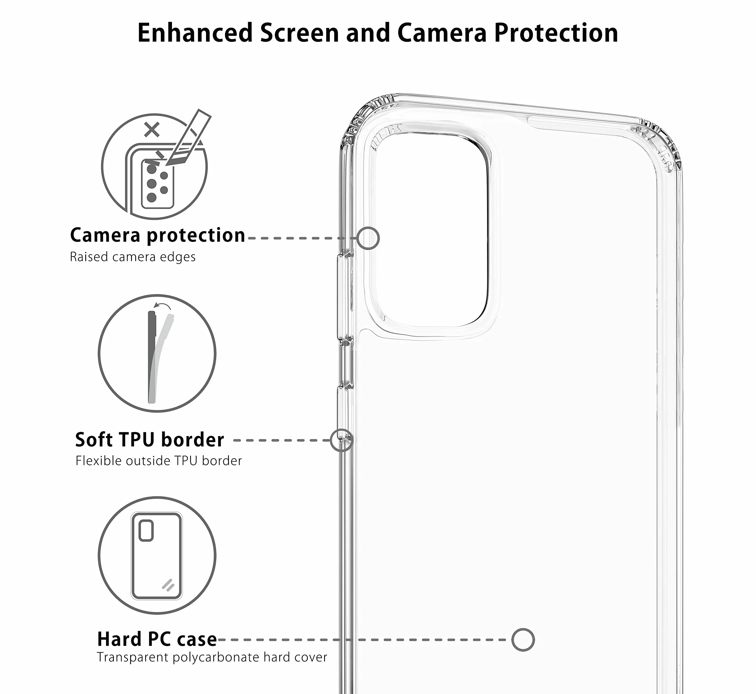 MyGadget smycz do telefonu dla Samsung Galaxy A52 4G | 5G | A52s 5G - [ Etui z odpinanym i regulowanym paskiem ] - Etui na telefon z paskiem do zawieszenia, sznurek, pokrowiec ochronny - Różowy
