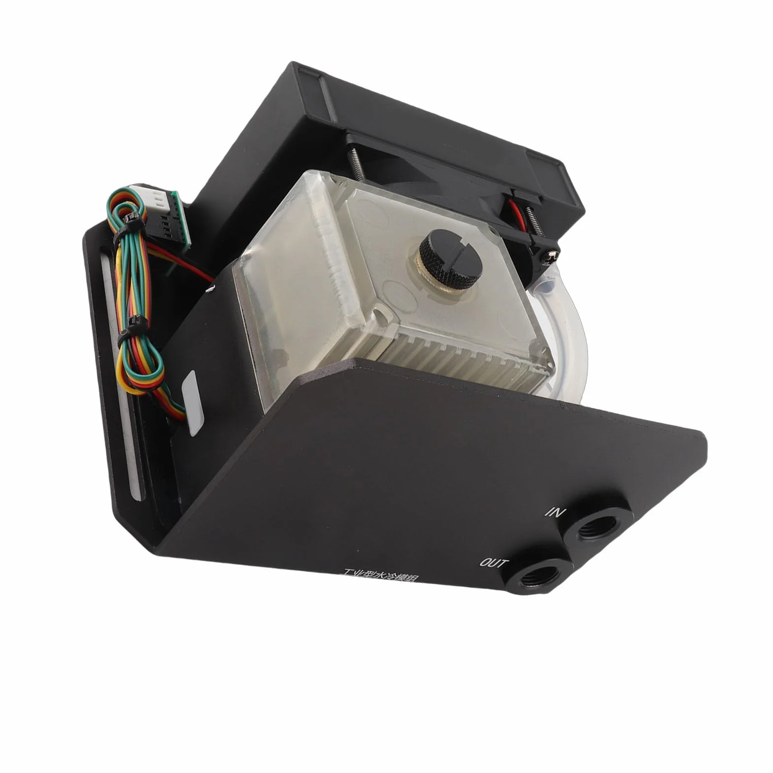 Pompa Chłodząca Komputer PC Pompa Wodna Komputera ABS i Metal Port 450L 4Pin G1 4 Rura Gwintowana do Procesora GPU Systemy Chłodzenia cieczą Konstruktorzy Komputerów do Gier