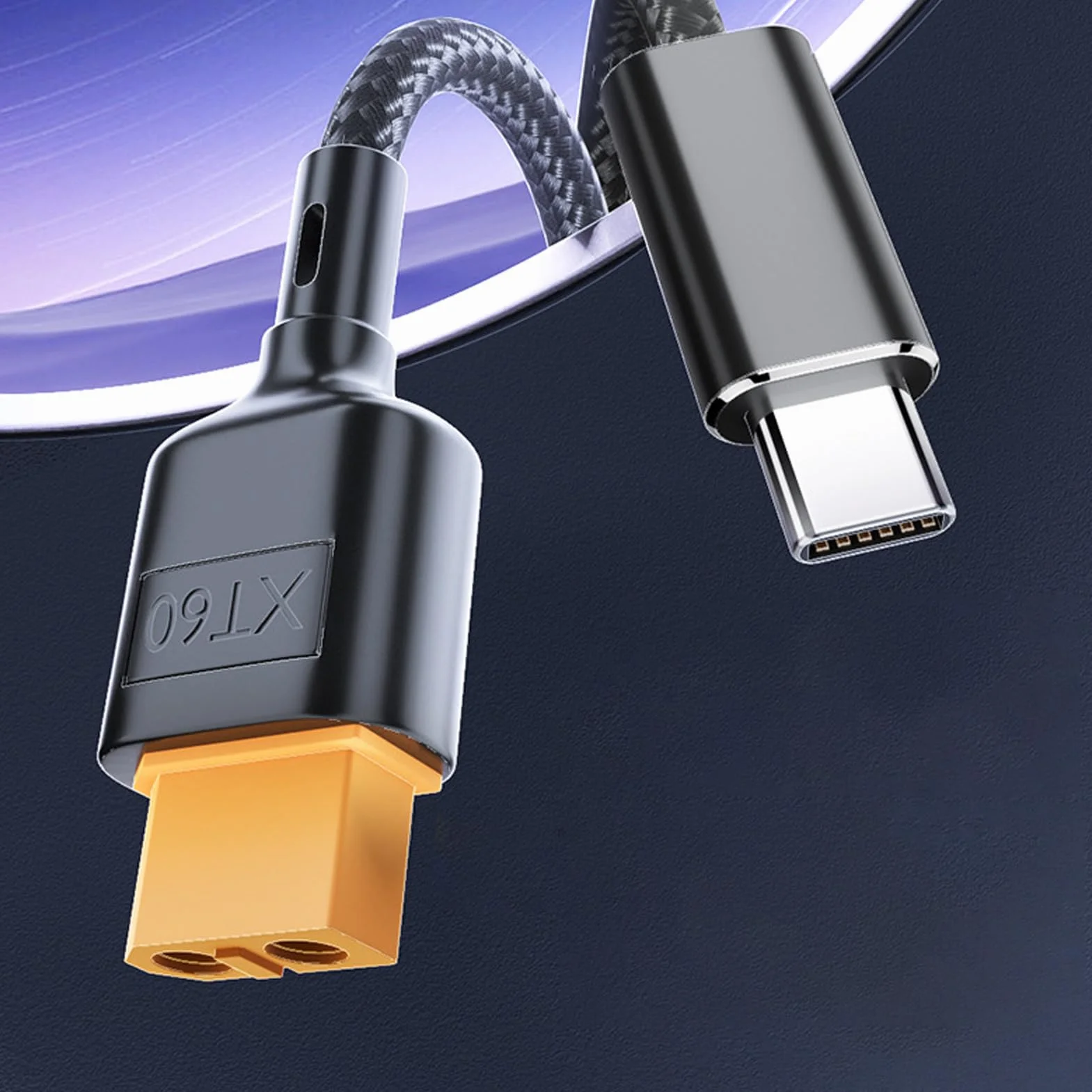 Kabel ładujący Typu C do XT60, żeński Przewód ładowarki PD 100 W do ładowania USB C do XT60, Kompatybilny z Narzędziem M7 M6 M6D M8S, do Dronów, Modeli, Magazynowania Energii i