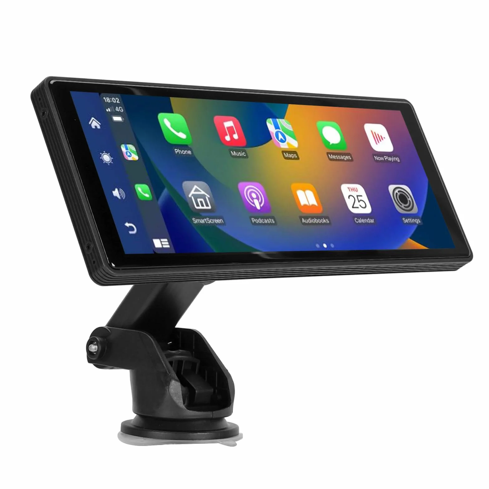 Bezprzewodowy Samochodowy Zestaw Stereo o Przekątnej 10,26 Cala do CarPlay dla Systemu Android, Przenośny Odtwarzacz Multimedialny z Ekranem Dotykowym IPS i kamerą Cofania 1080p,
