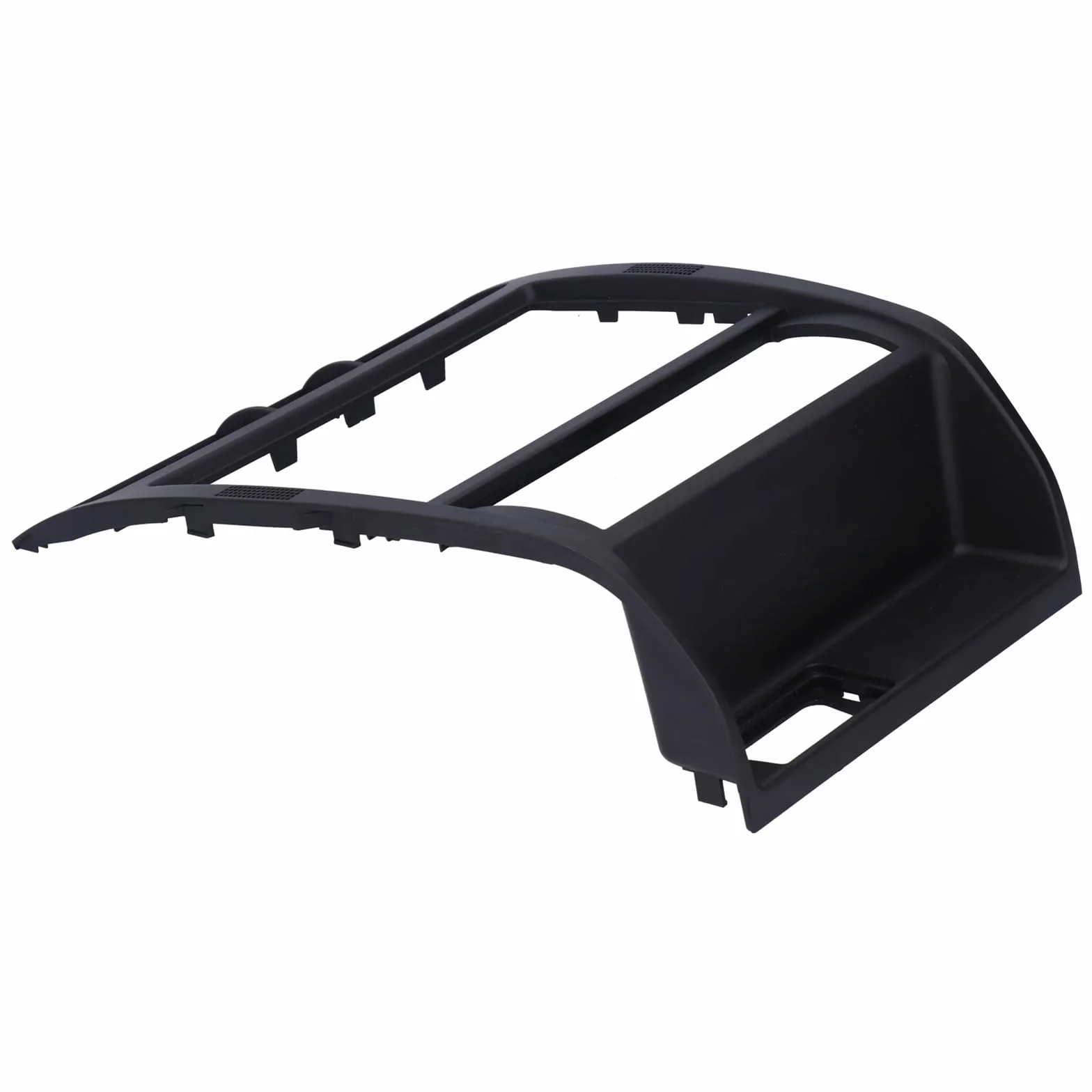 Autoradio Rahmen Osłona ramki panelu nawigacji samochodowej, akcesoria dekoracyjne do wnętrza, pasujące do modeli Seat Leon 1M 1999-2006 i Toledo 1M 1998-2004 Ramka do radia