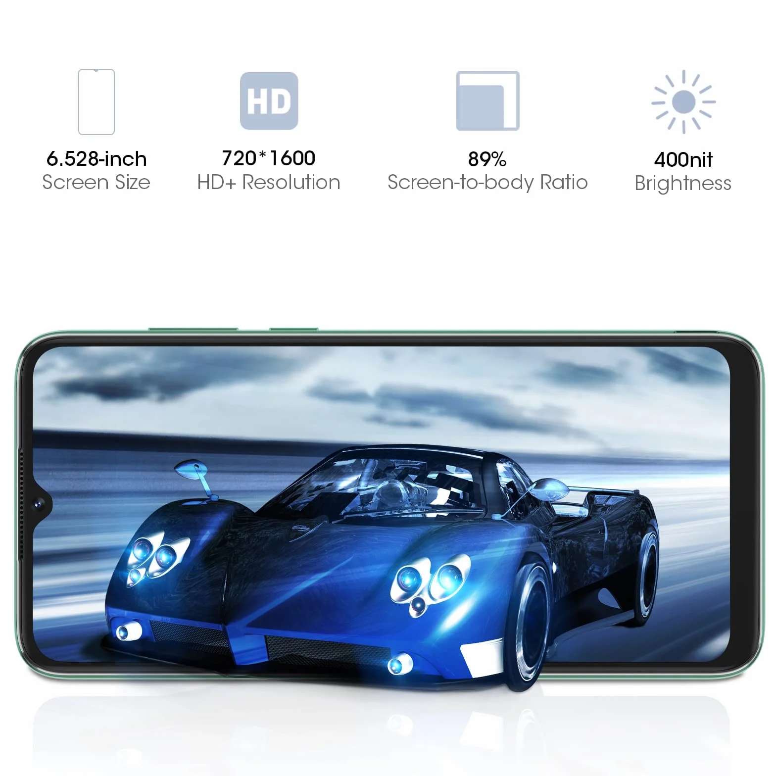 BLACKVIEW Telefon komórkowy A55/GREEN