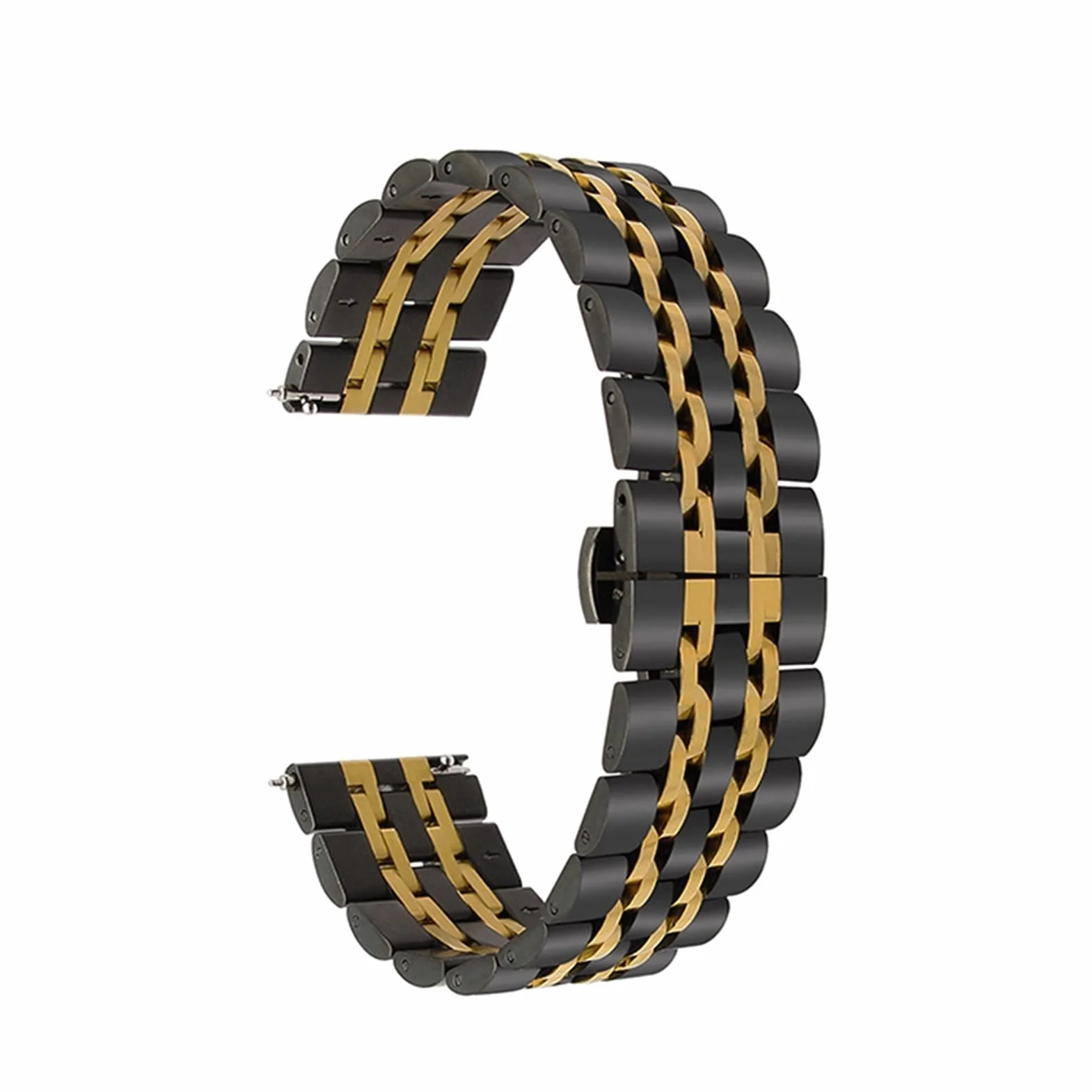 Pasek obserwacyjny odpowiedni do inteligentnej metalowej opaski, 20 mm, wymiennego paska ze stali nierdzewnej 22 mm