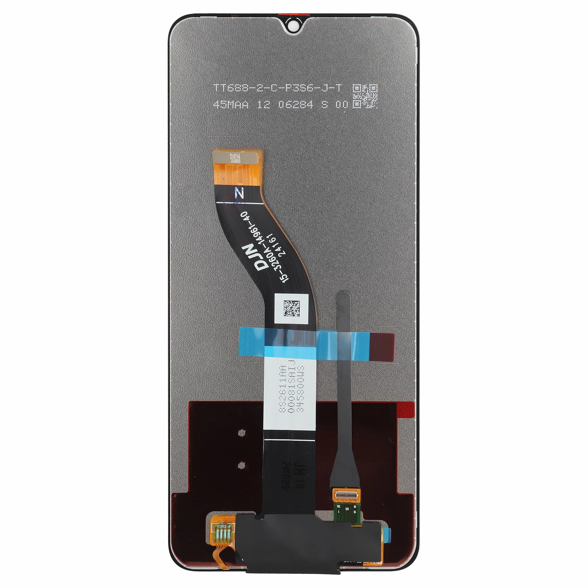 Zamiennik wyświetlacza cyfrowego LCD, kompatybilny z Xiaomi Poco C75 / Redmi 14C (czarny z ramką), wyświetlacz LCD, ekran dotykowy, montaż z narzędziem do naprawy 6,88"