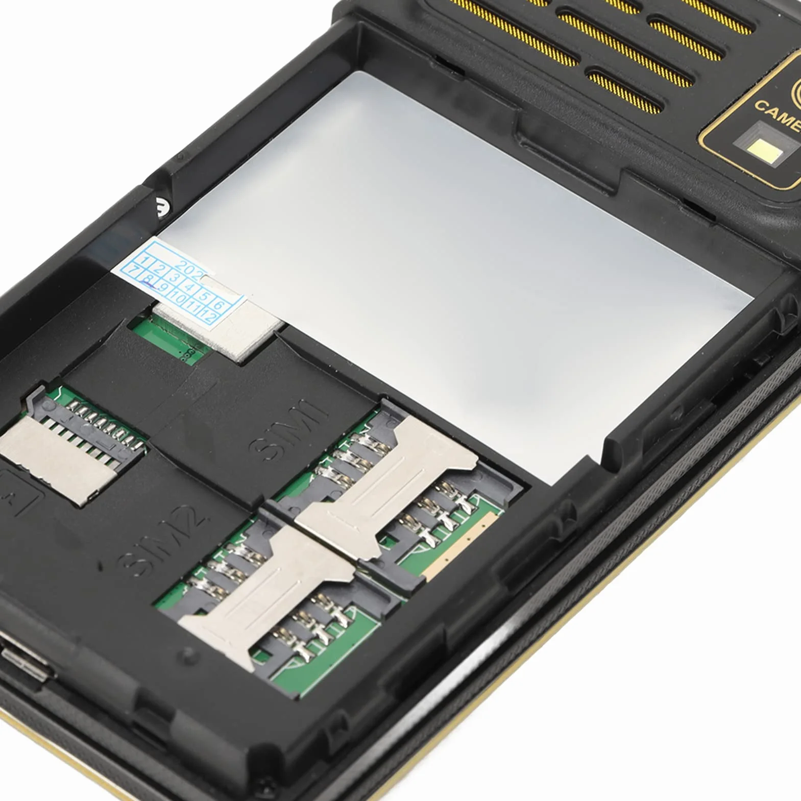 Telefon Komórkowy z klapką 2G Duży Sn Długi Czas Czuwania Telefon z klapką 5900mAh Telefon z podwójną kartą SIM Seniorzy Telefony Komórkowe dla Seniorów