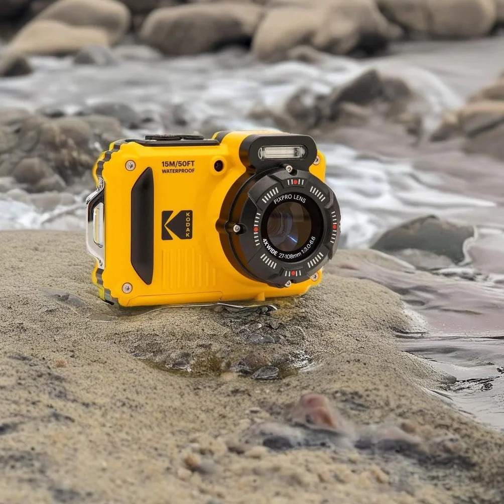 Kodak Pixpro WPZ2 Aparat Fotograficzny, Żółty/Czarny, 16 MP