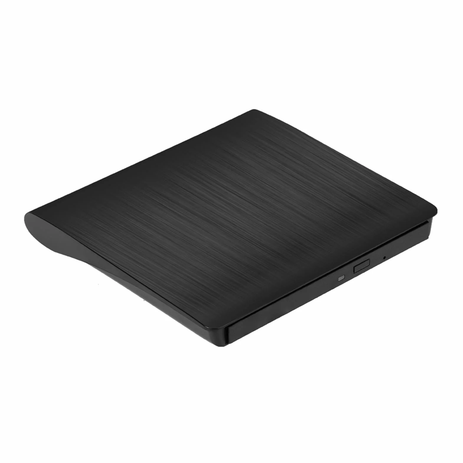 HUIOP USB Pop-up mobilny zewnętrzny dysk DVD-RW przenośny napęd ODD zewnętrzny napęd DVD odtwarzacz ROM Writer dla Windows Linux 9,5 mm Plug & Play, nagrywarka DVD-RW