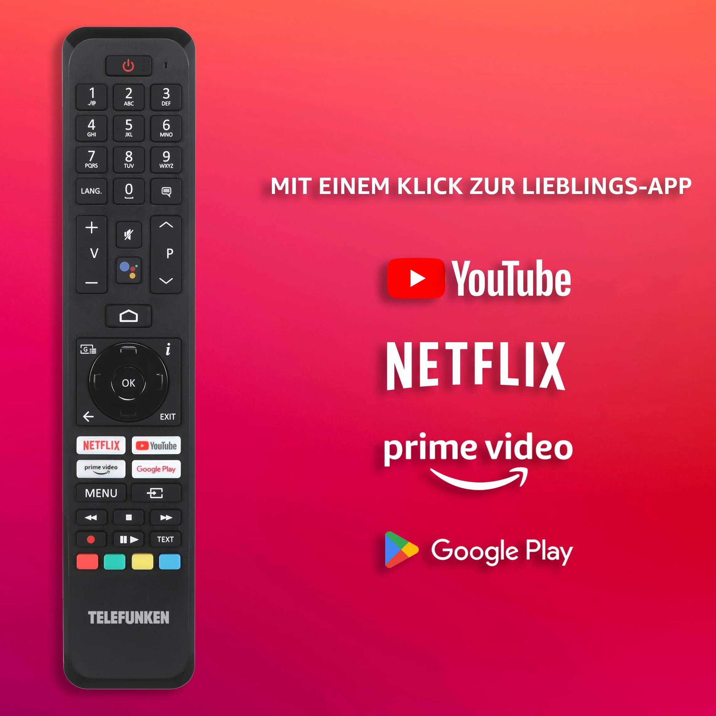 Telefunken Telewizor z systemem Android 32" (Full HD Smart TV, Dolby Vision HDR, potrójny tuner, Bluetooth) XF32AN750M