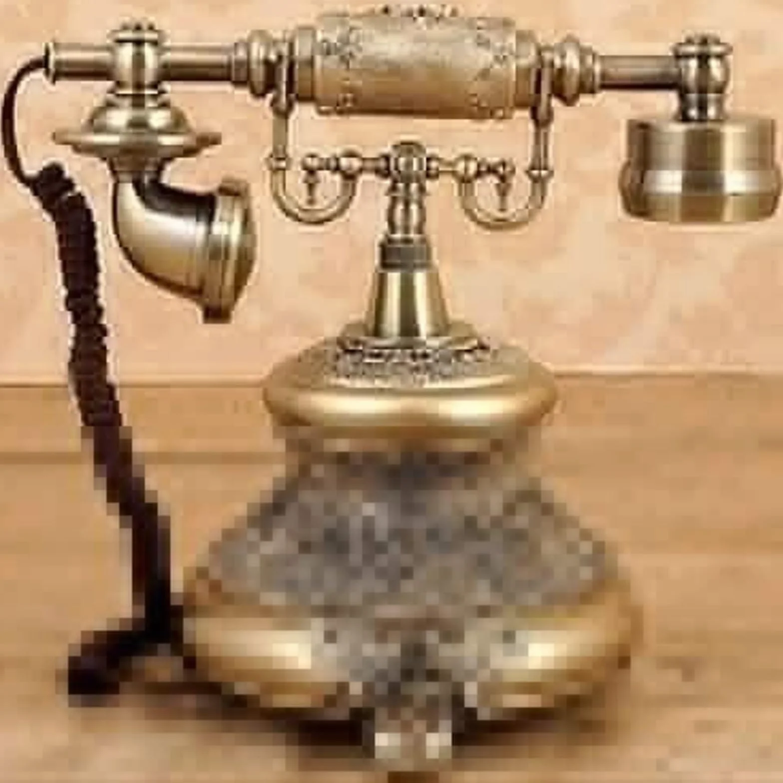 Telefon Telefon domowy Telefon obrotowy Klasyczny telefon Biurowy Imitacja Starożytne duszpasterskie telefony retro Telefony stacjonarne Telefon domowy