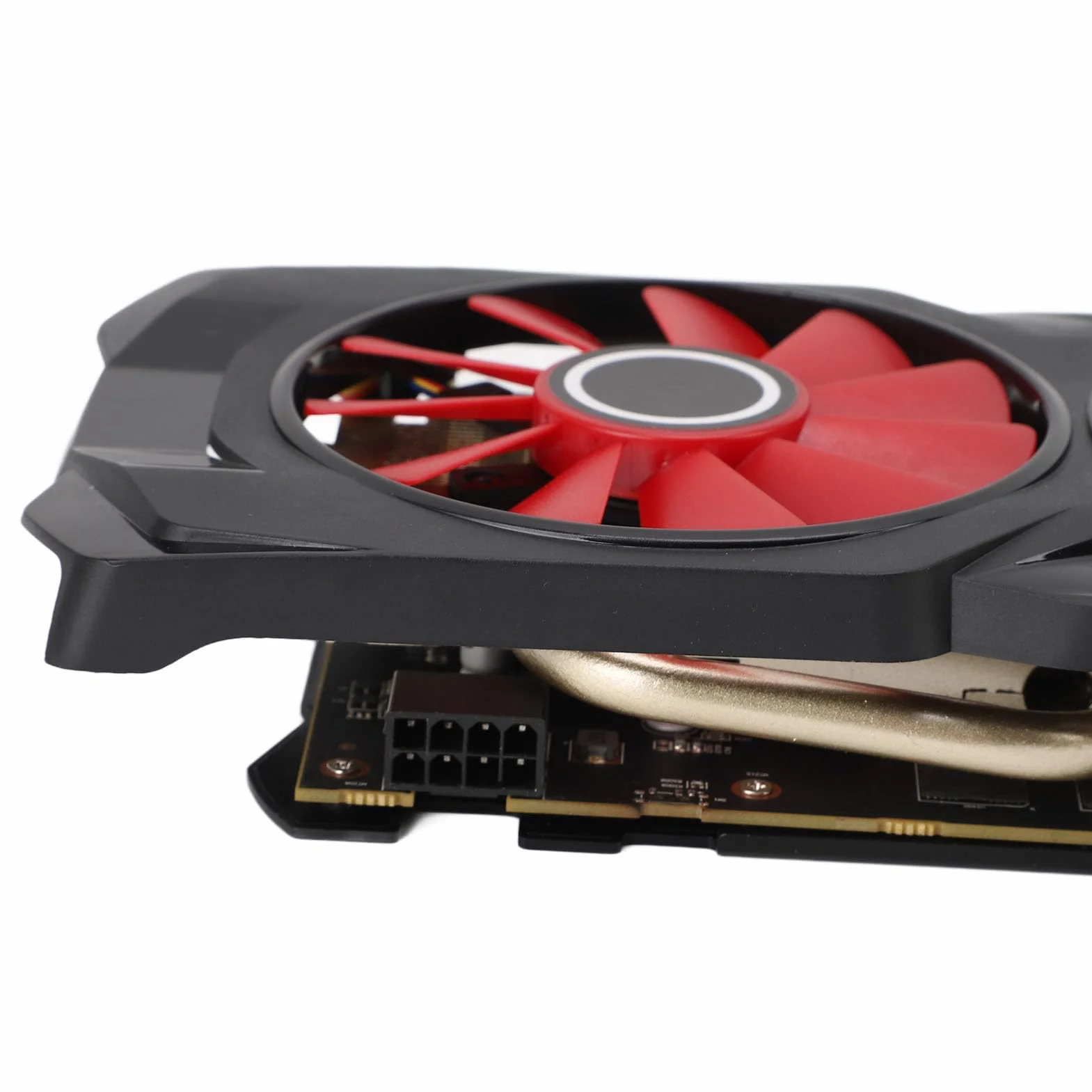 ciciglow Karta graficzna GDDR5 8 GB, karta graficzna 256 bit GPU PCI Express 3.0 X 16, karta graficzna do gier z 2 wentylatorami chłodzącymi do gier 4K Gaming PC 1080p, 3A