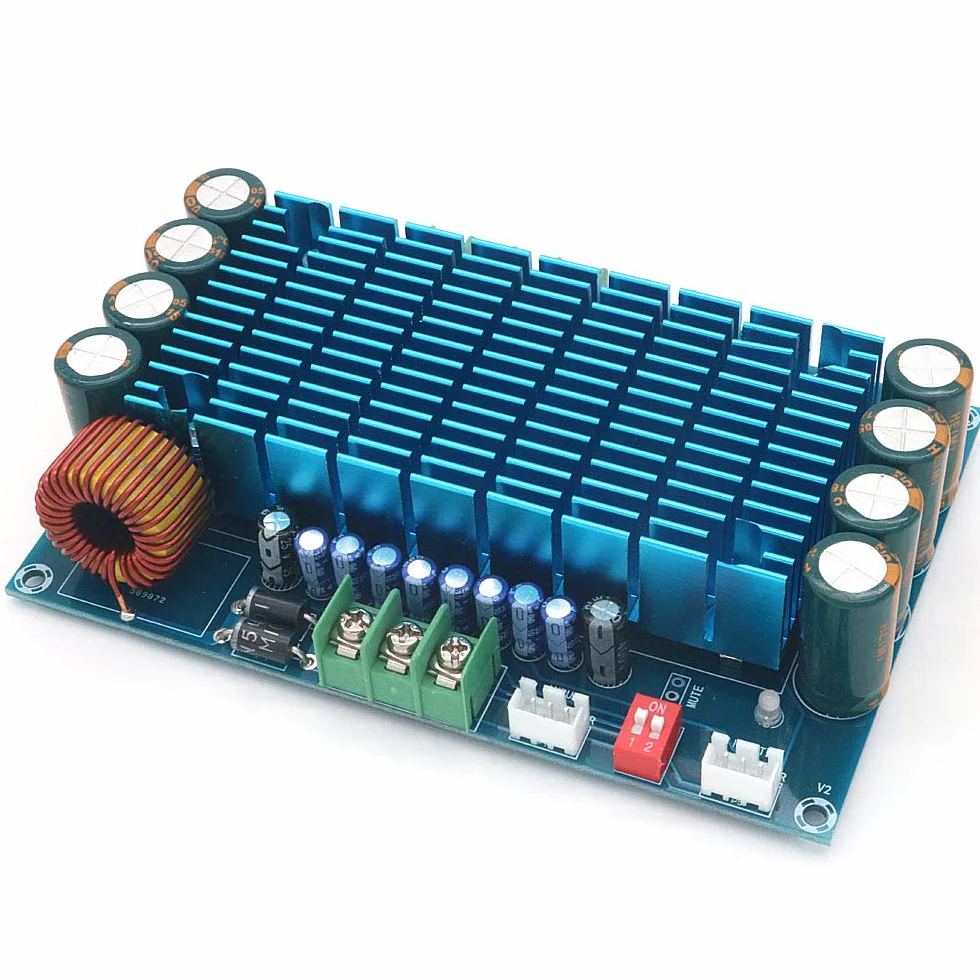 DollaTek XH-M180 50Wx4 TDA7850 samochód czterokana?owy DC 12V p?yta wzmacniacza audio o du?ej mocy