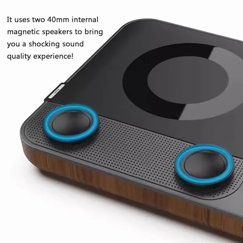 Przenośny odtwarzacz CD Bluetooth – ładowany, pilot zdalnego sterowania, wyświetlacz LED, obsługuje CD, Bluetooth, radio FM, dysk U, AUX, idealny dla miłośników muzyki w podróży