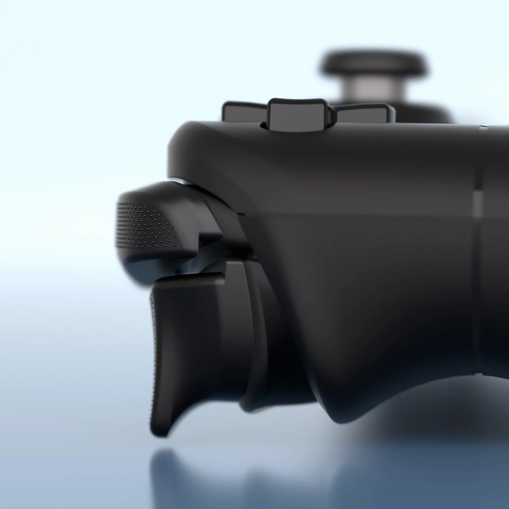 PlayVital LR INCREASER Trigger Stop Shoulder Buttons Extension do Steam Deck LCD,L1R1L2R2 Przycisk Wyzwalacza do Steam Deck OLED,Przedłużacze Zderzaka do Steam Deck-Czarny