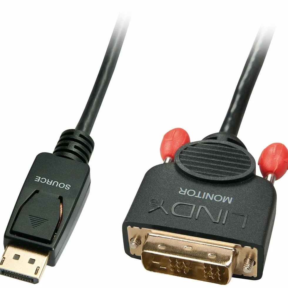 LINDY 41489 0,5 m DisplayPort do kabla DVI