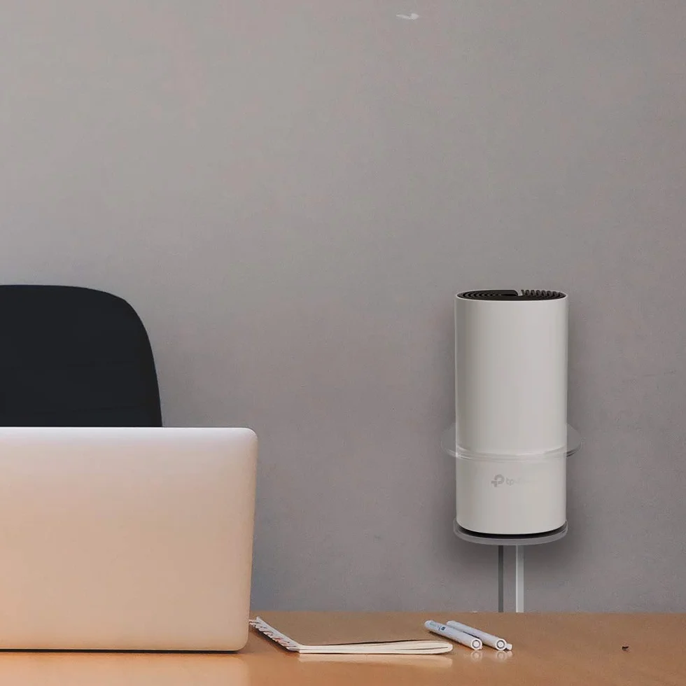 HOLACA Uchwyt ścienny do systemu WiFi TP-Link Deco M4/E4/S4/S7/P9 Whole Home Mesh WiFi, uchwyt do zarządzania przewodami do Deco M4 bez niechlujnych przewodów, solidny uchwyt do montażu ściennego Deco