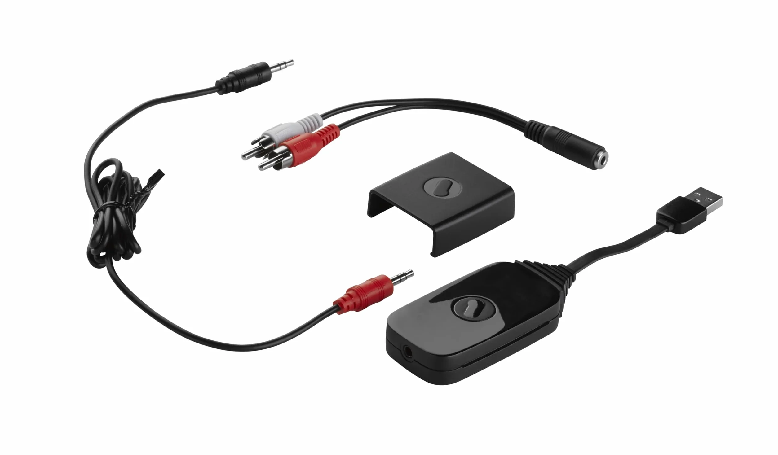 One for All For All Bluetooth nadajnik audio - Transmisja dźwięku telewizyjnego na słuchawki Bluetooth - zasilanie USB - czarny - SV1770